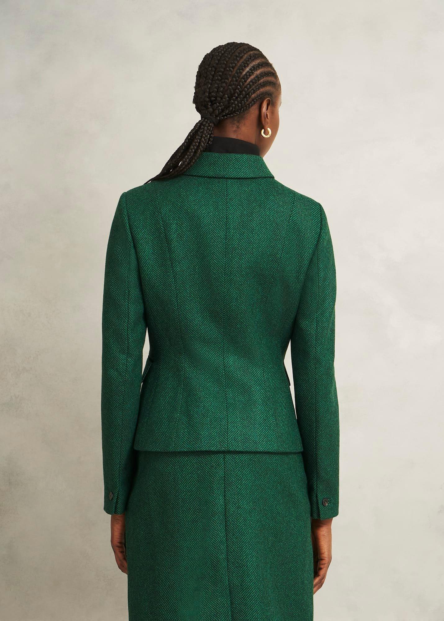 Daniella Wool Jacket, Green Multi, hi-res