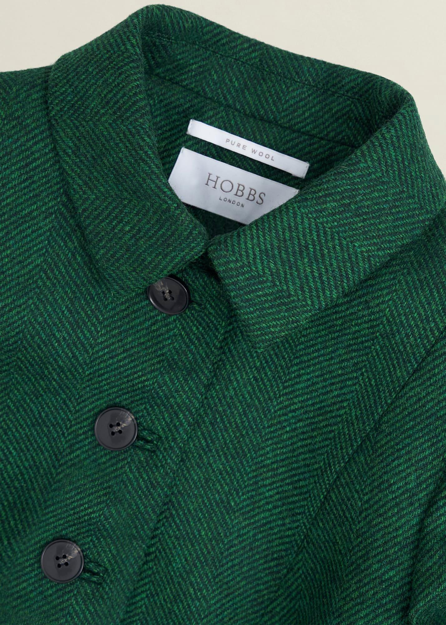 Daniella Wool Jacket, Green Multi, hi-res