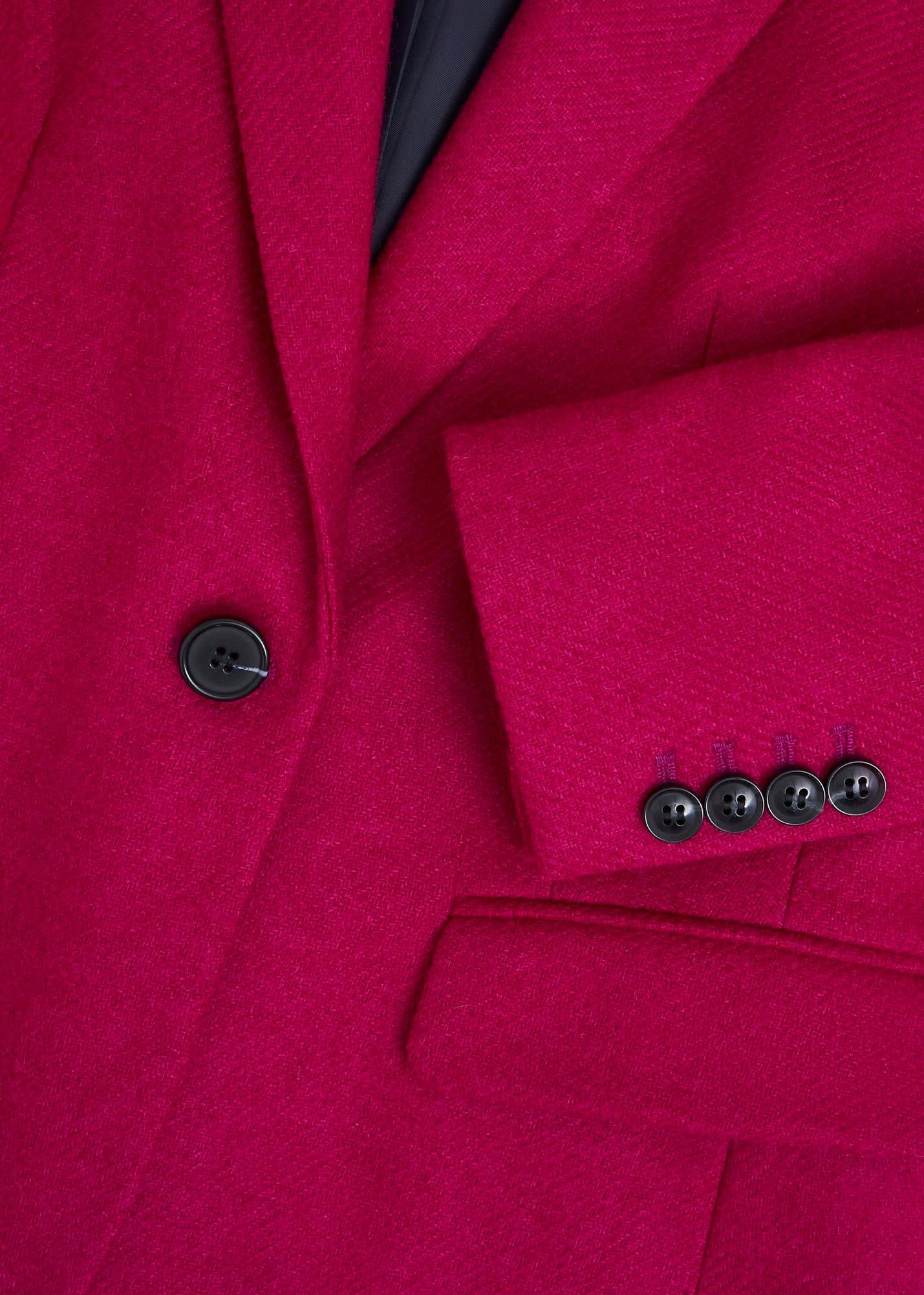 Clare Wool Jacket, Bright Pink, hi-res