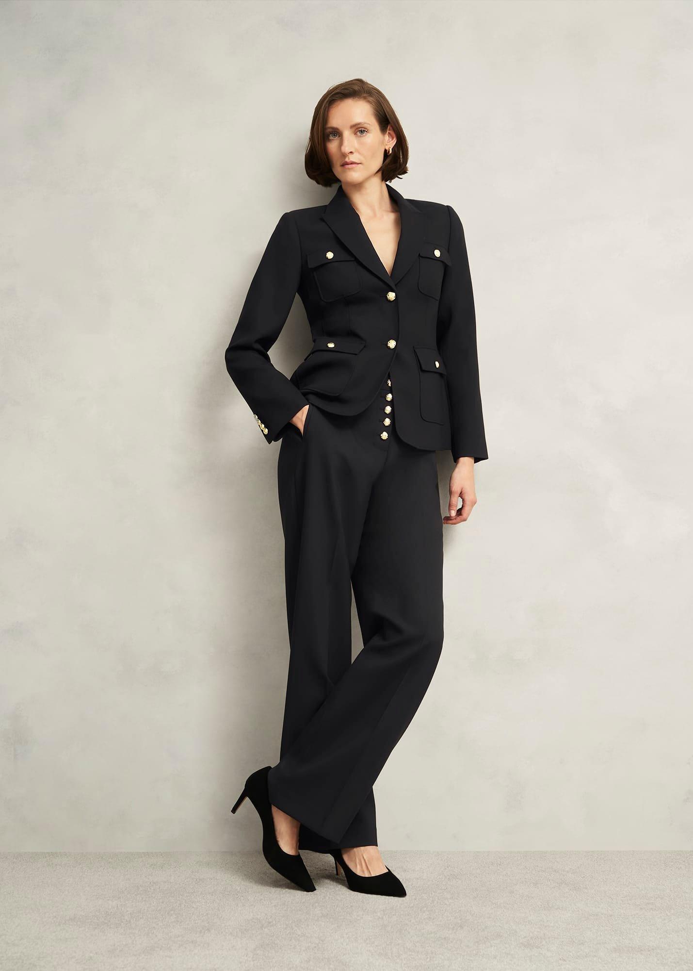 Highclere Jacket, Black, hi-res