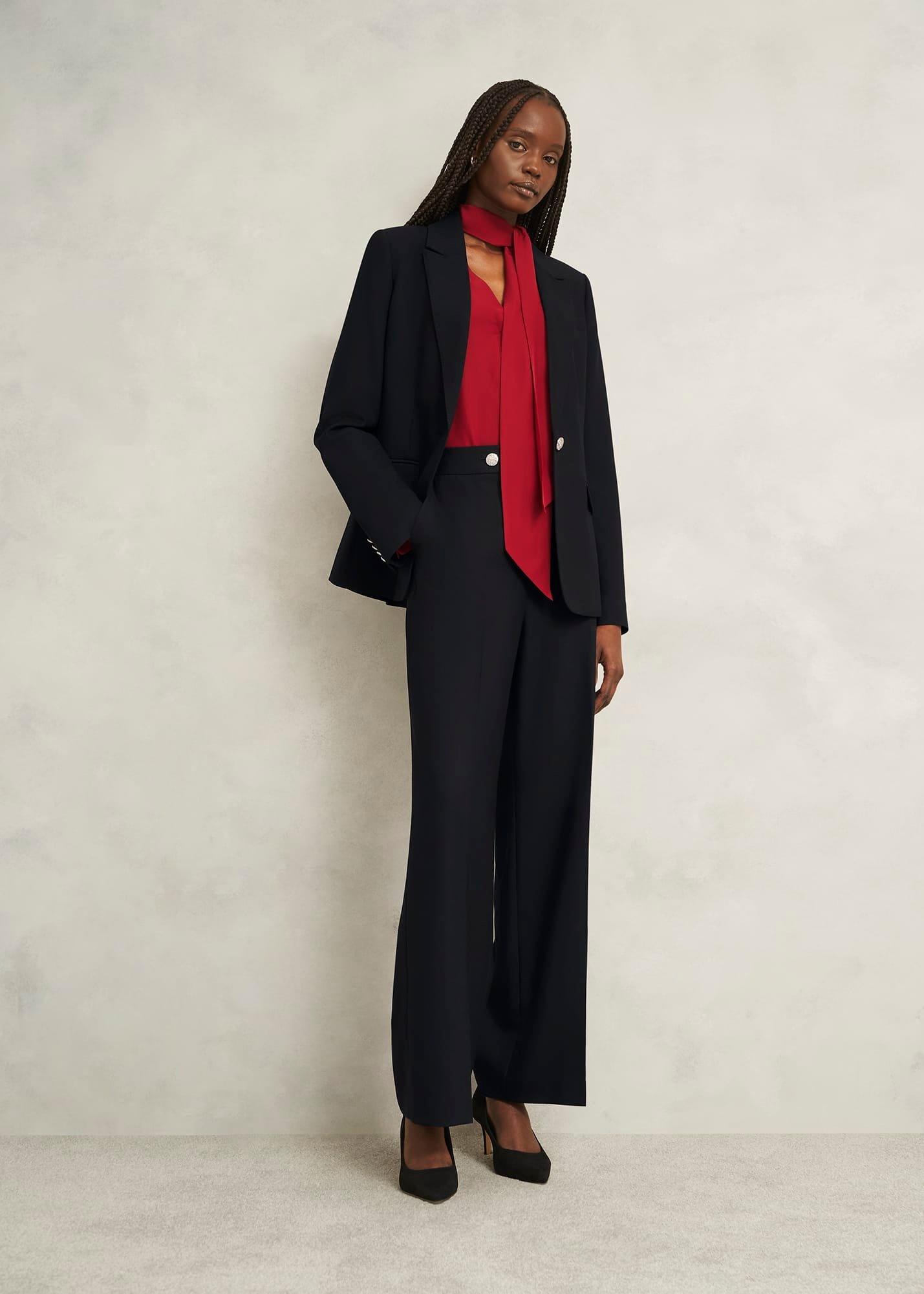 Heidi Wool Blend Jacket , Black, hi-res