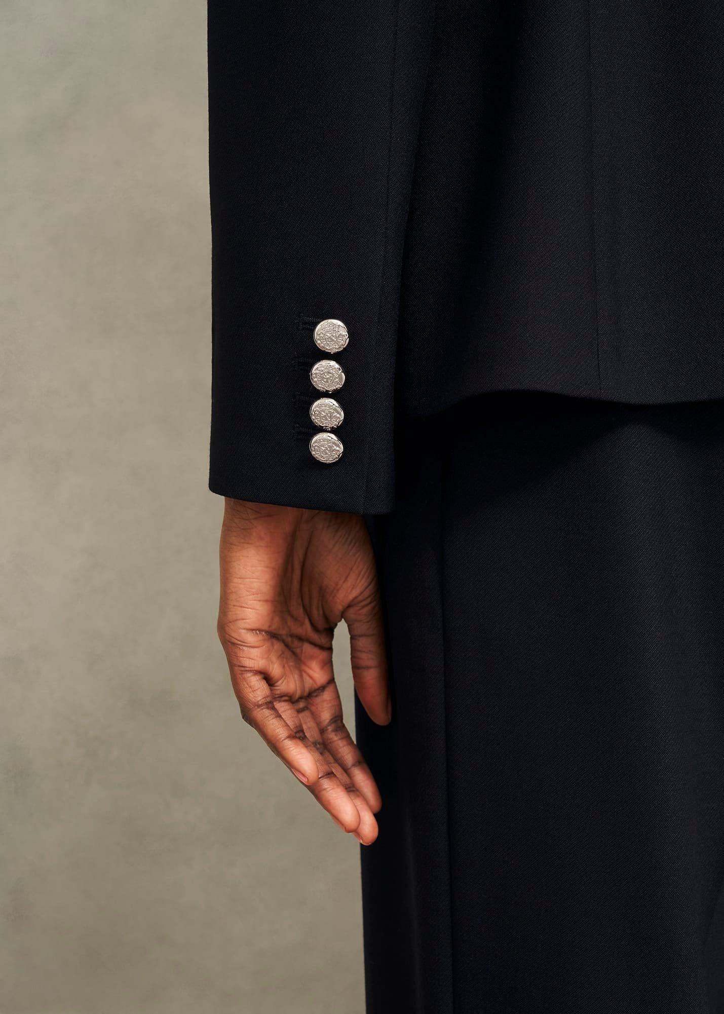 Heidi Wool Blend Jacket , Black, hi-res