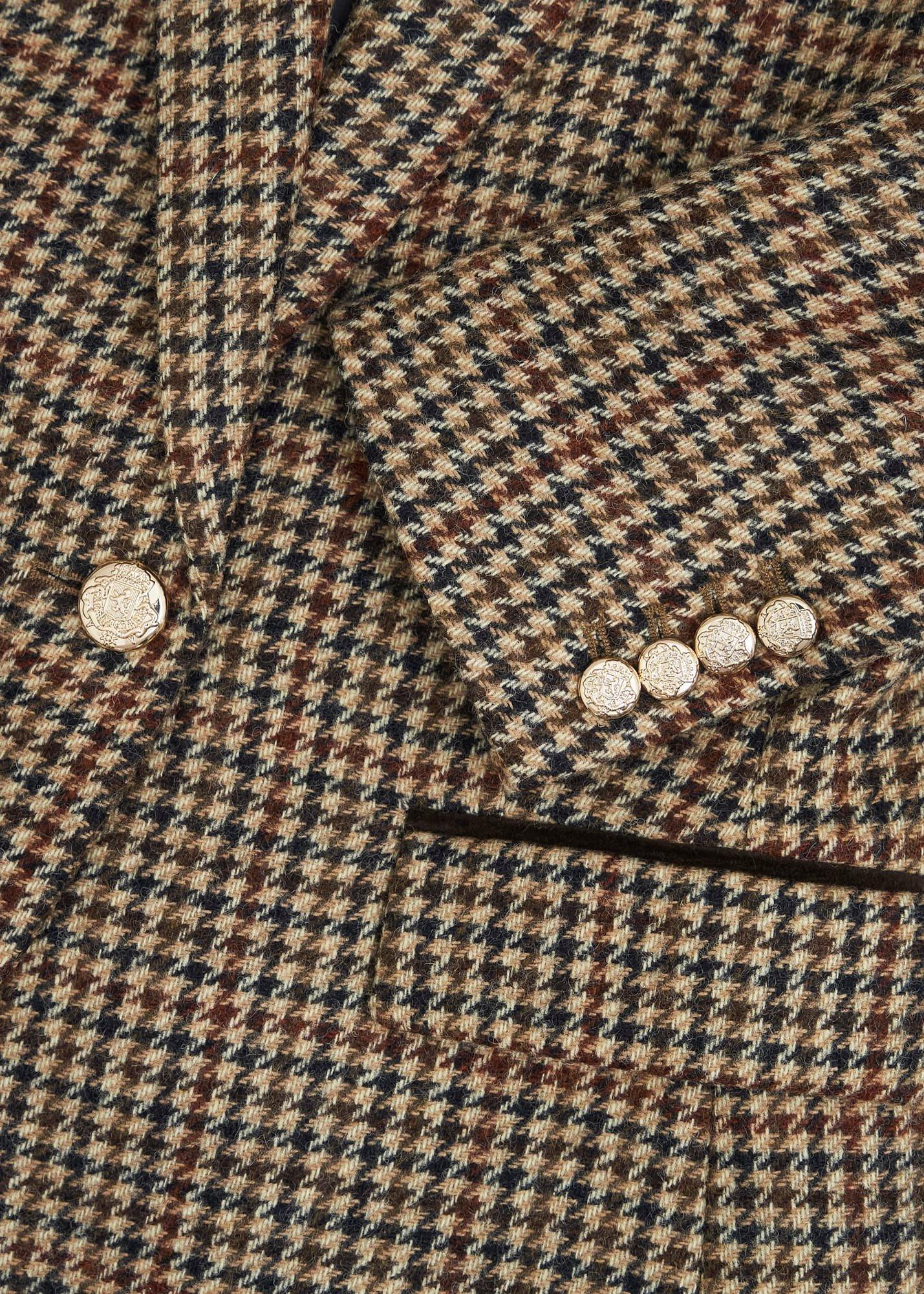 Adeline Wool Jacket, Brown Multi, hi-res