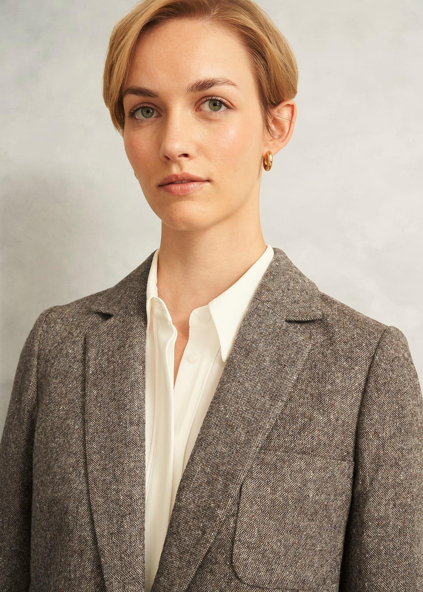 Elvie Jacket, Brown Multi, hi-res