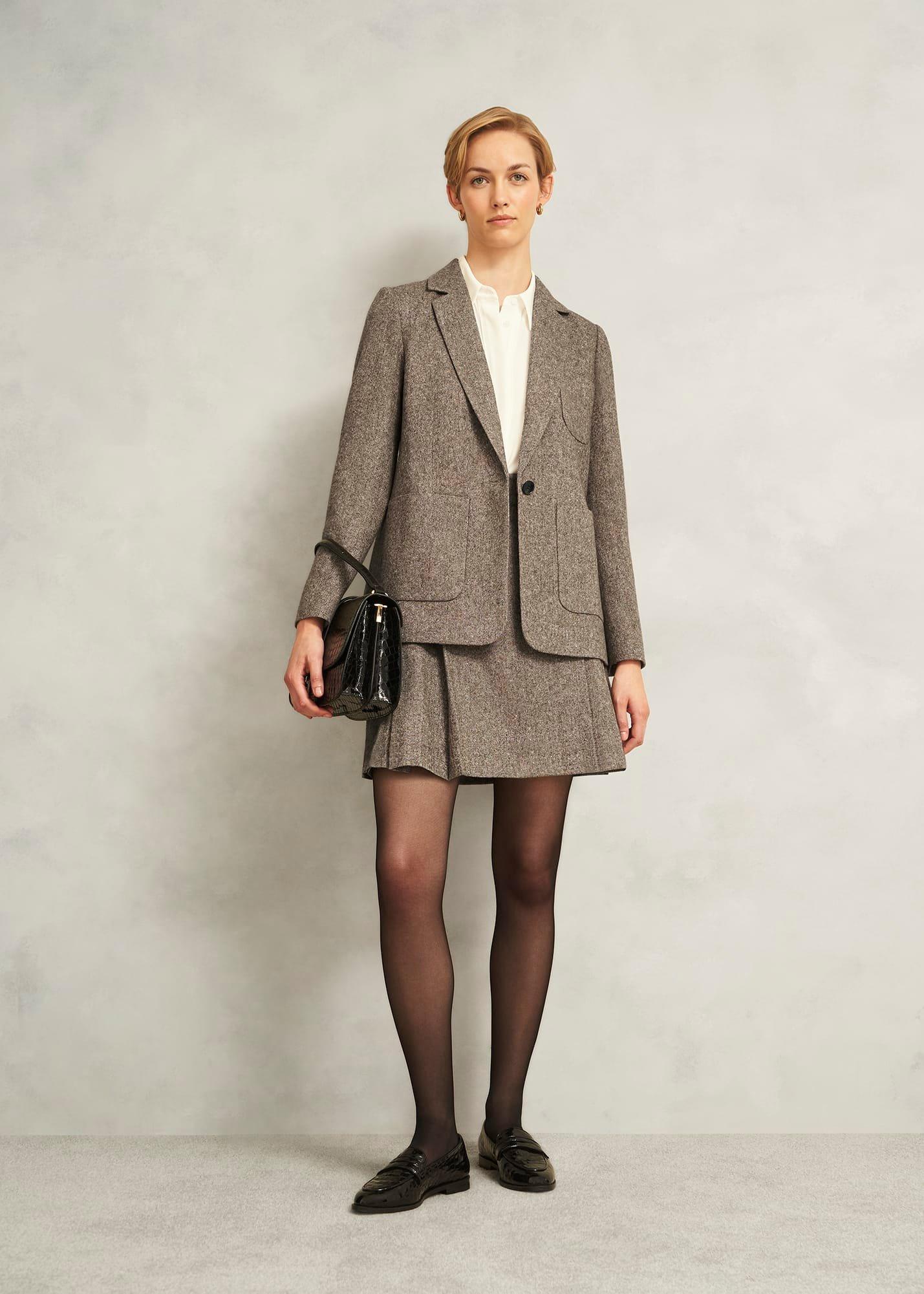 Elvie Jacket, Brown Multi, hi-res