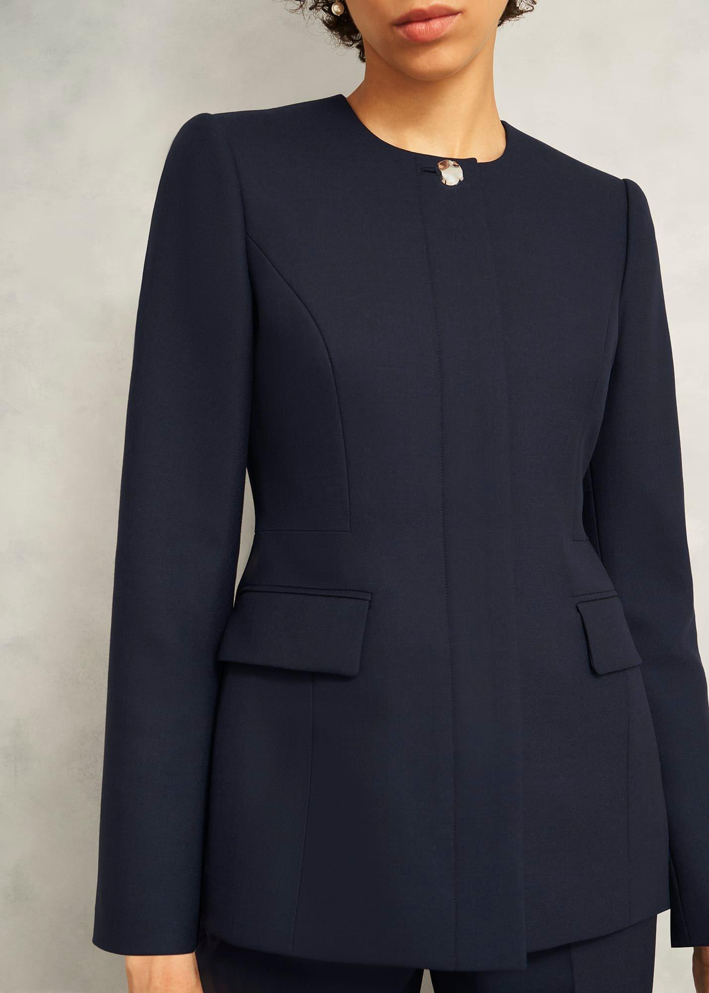 Montrose Wool Blend Jacket, Navy, hi-res