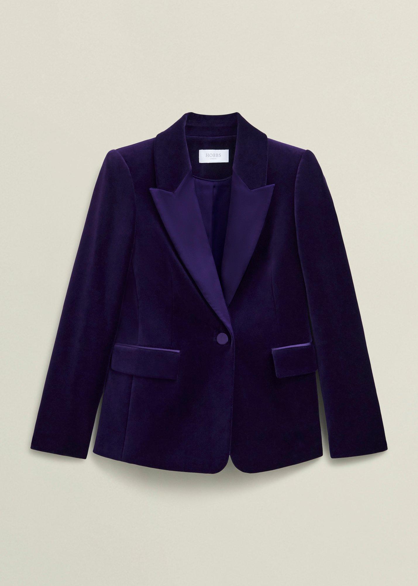 Heather Velvet Jacket