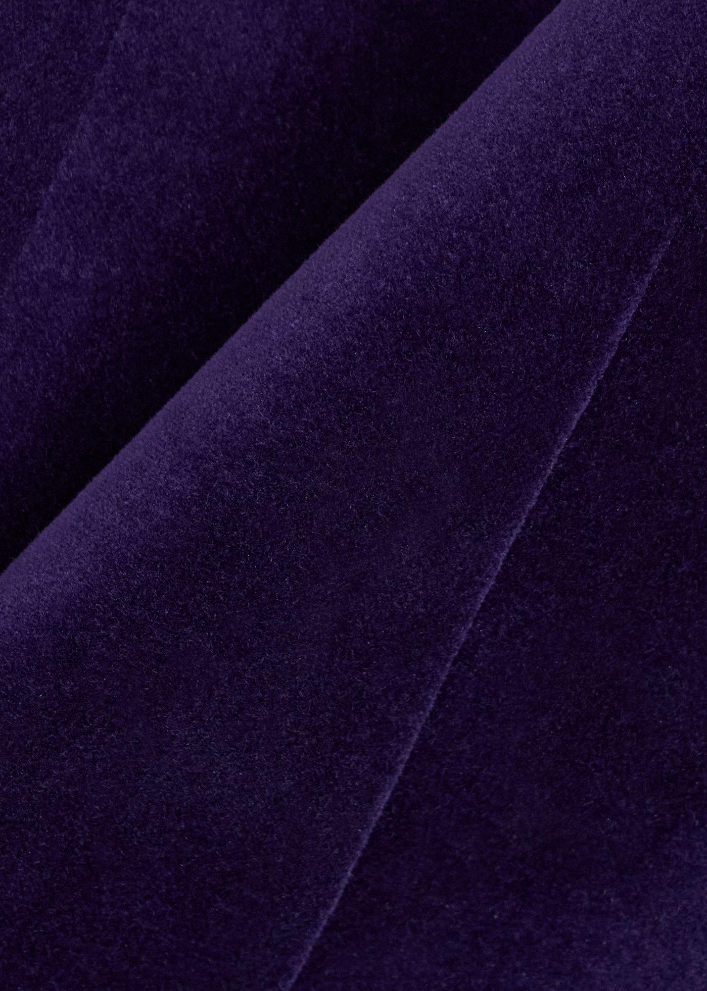 Heather Velvet Jacket, Midnight Purple, hi-res