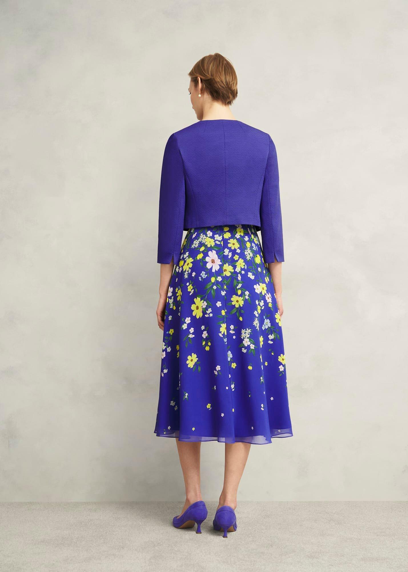 Elize Textured Jacket, Allium Blue, hi-res