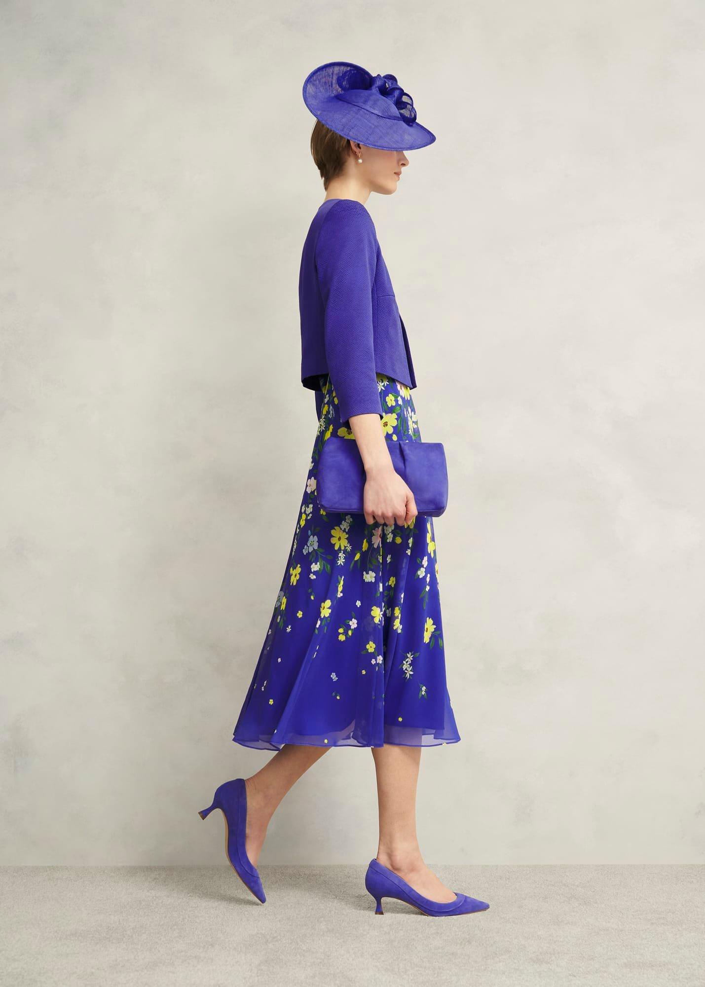 Elize Textured Jacket, Allium Blue, hi-res