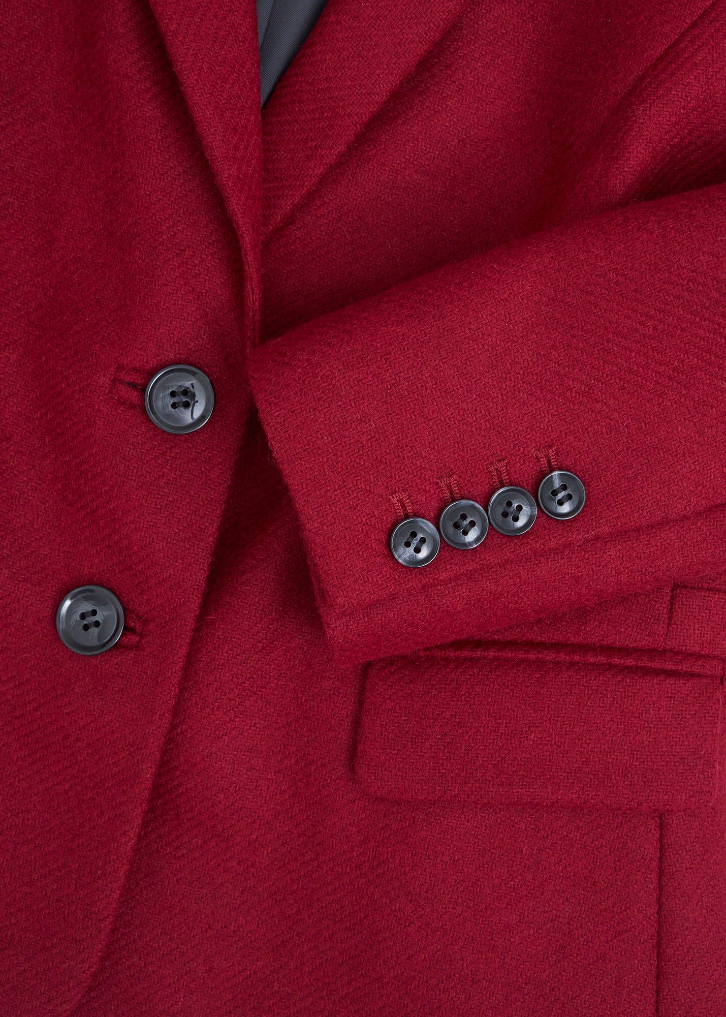 Petite Hackness Wool Jacket, Red, hi-res