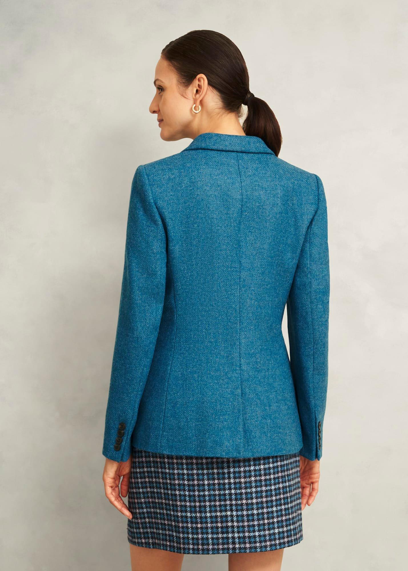 Lilla Wool Jacket, Blue, hi-res
