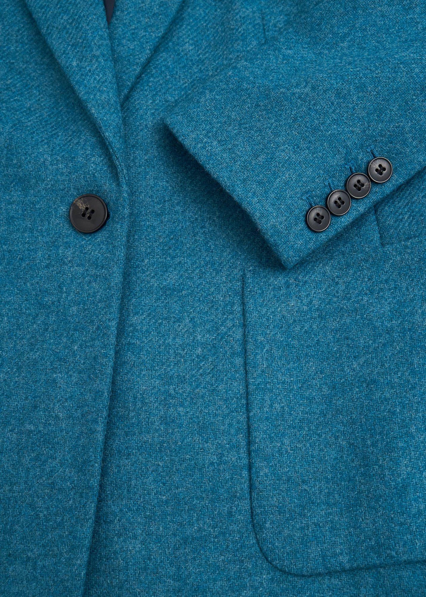 Petite Lilla Wool Jacket, Blue, hi-res