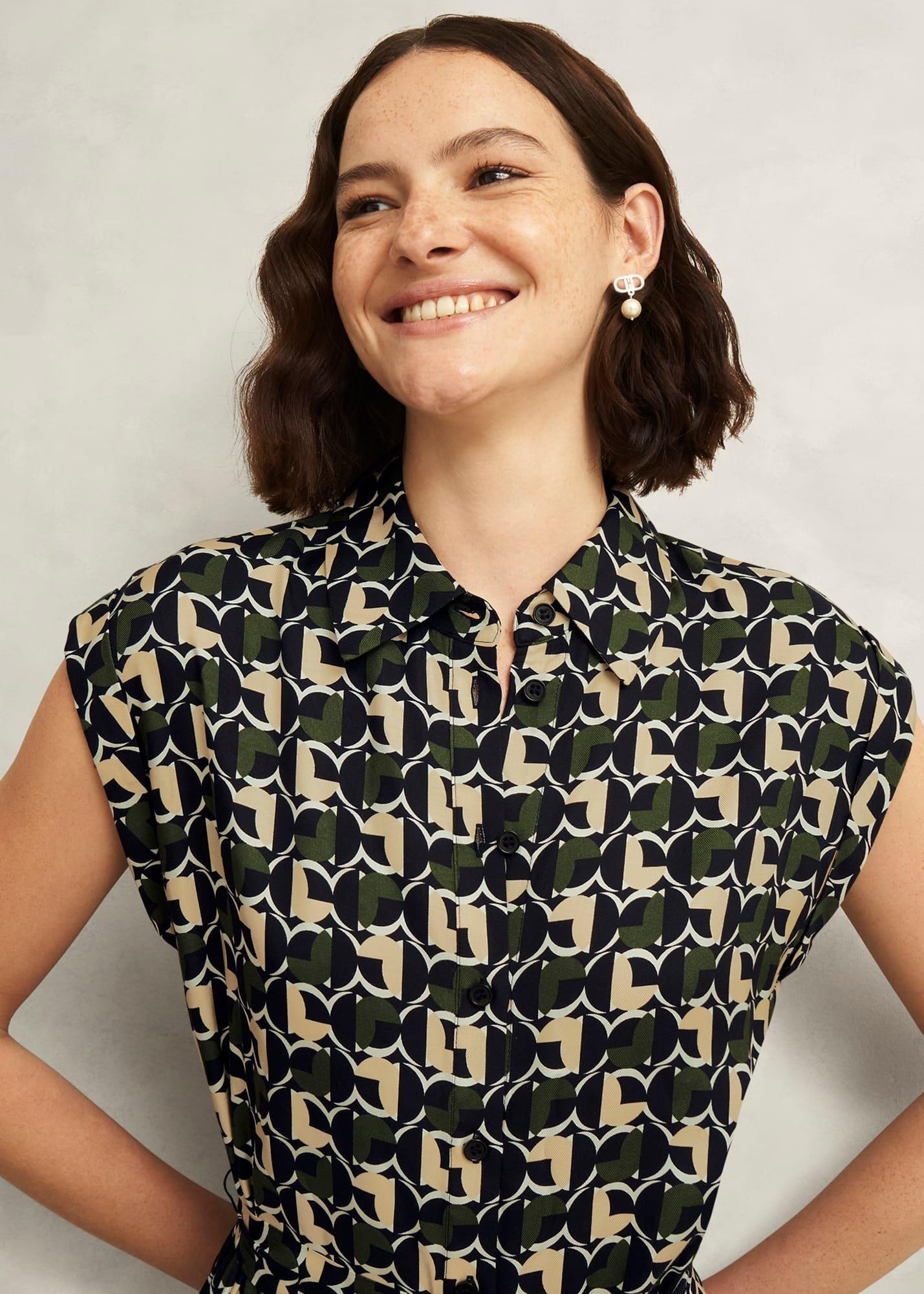 Kalinda Shirt Dress, Multi, hi-res