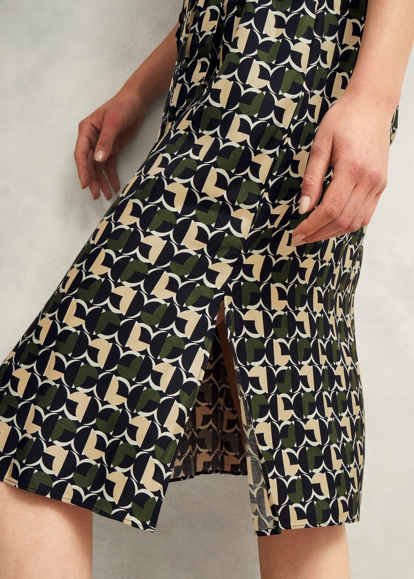 Petite Kalinda Shirt Dress, Multi, hi-res