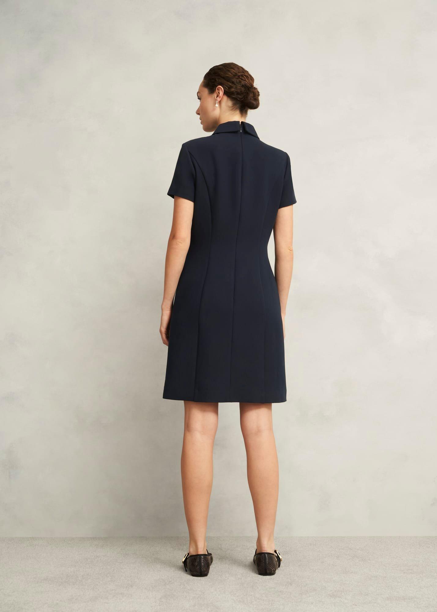 Nadiya Dress, Navy, hi-res