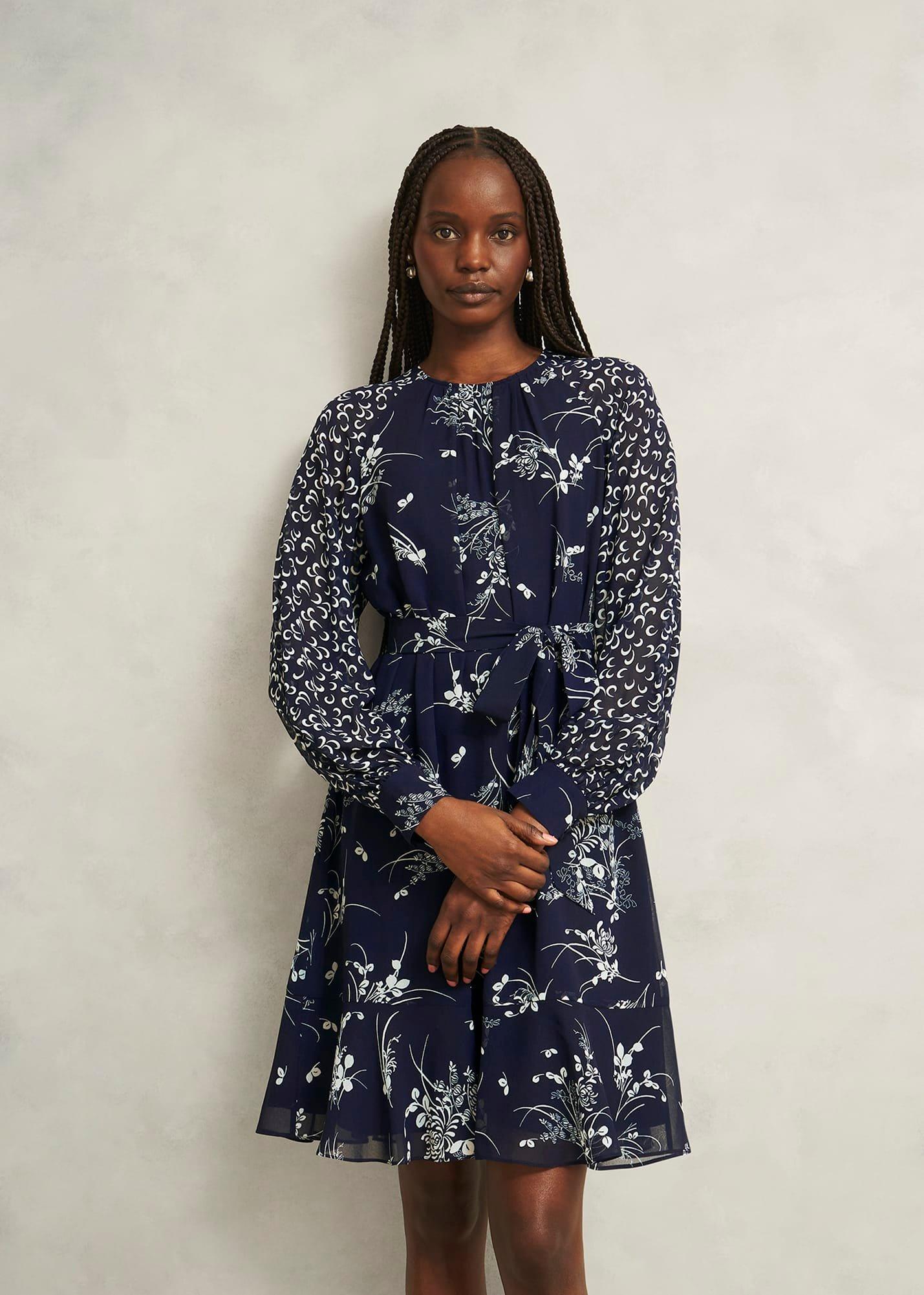 Rosie Tie Mini Dress