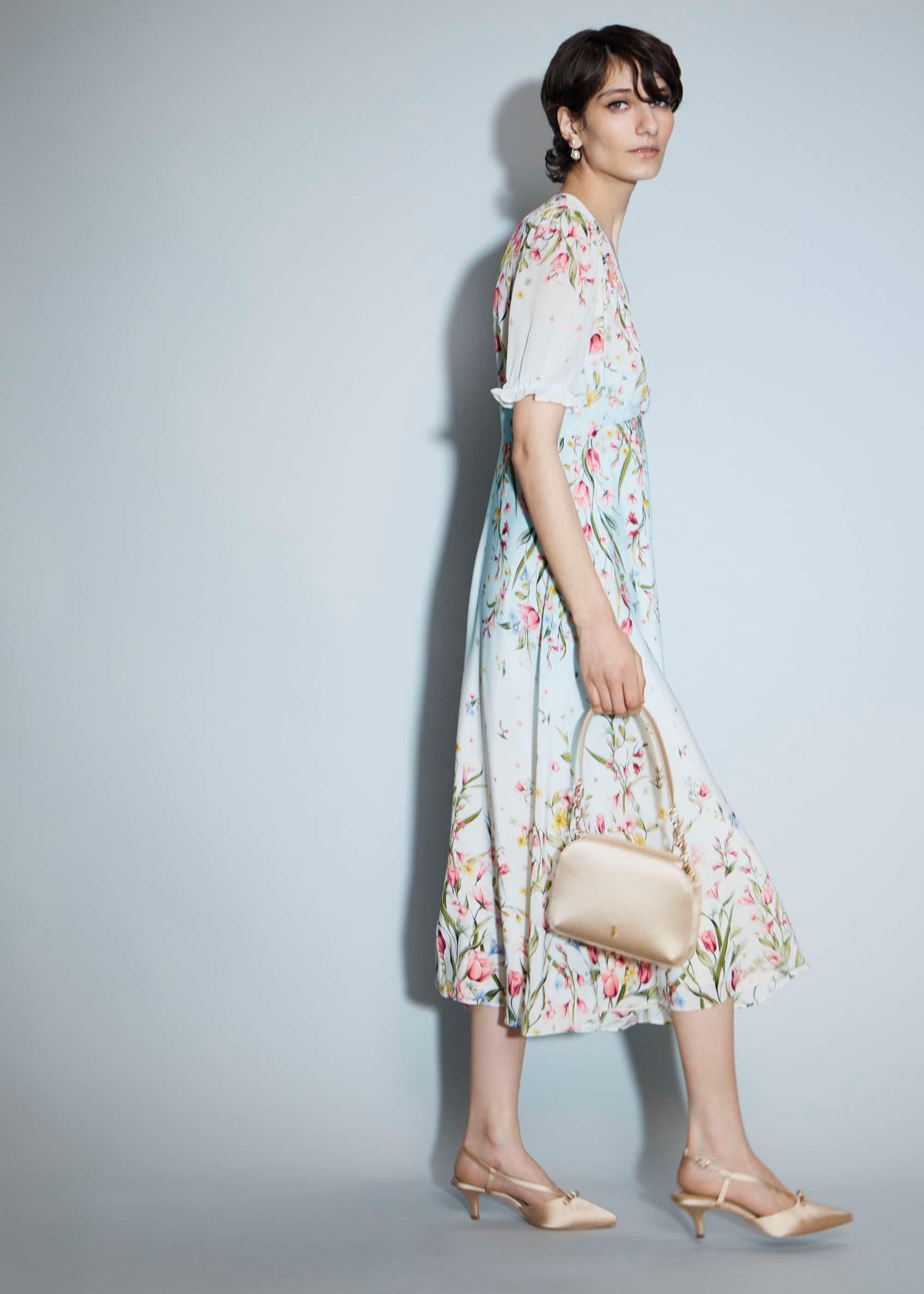 Belmond Silk Floral Ombre Dress