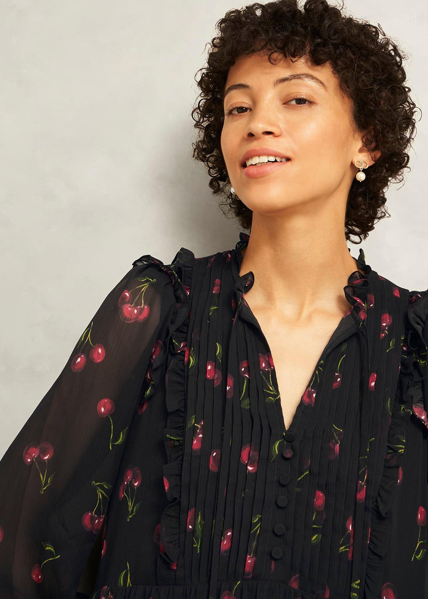 Alnwick Dress, Black Multi, hi-res