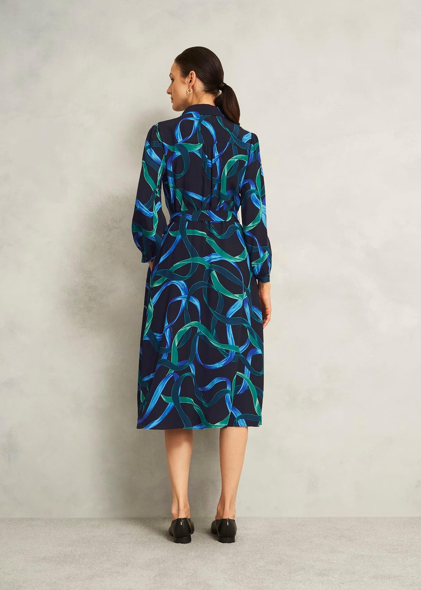 Alis Dress, Navy Multi, hi-res