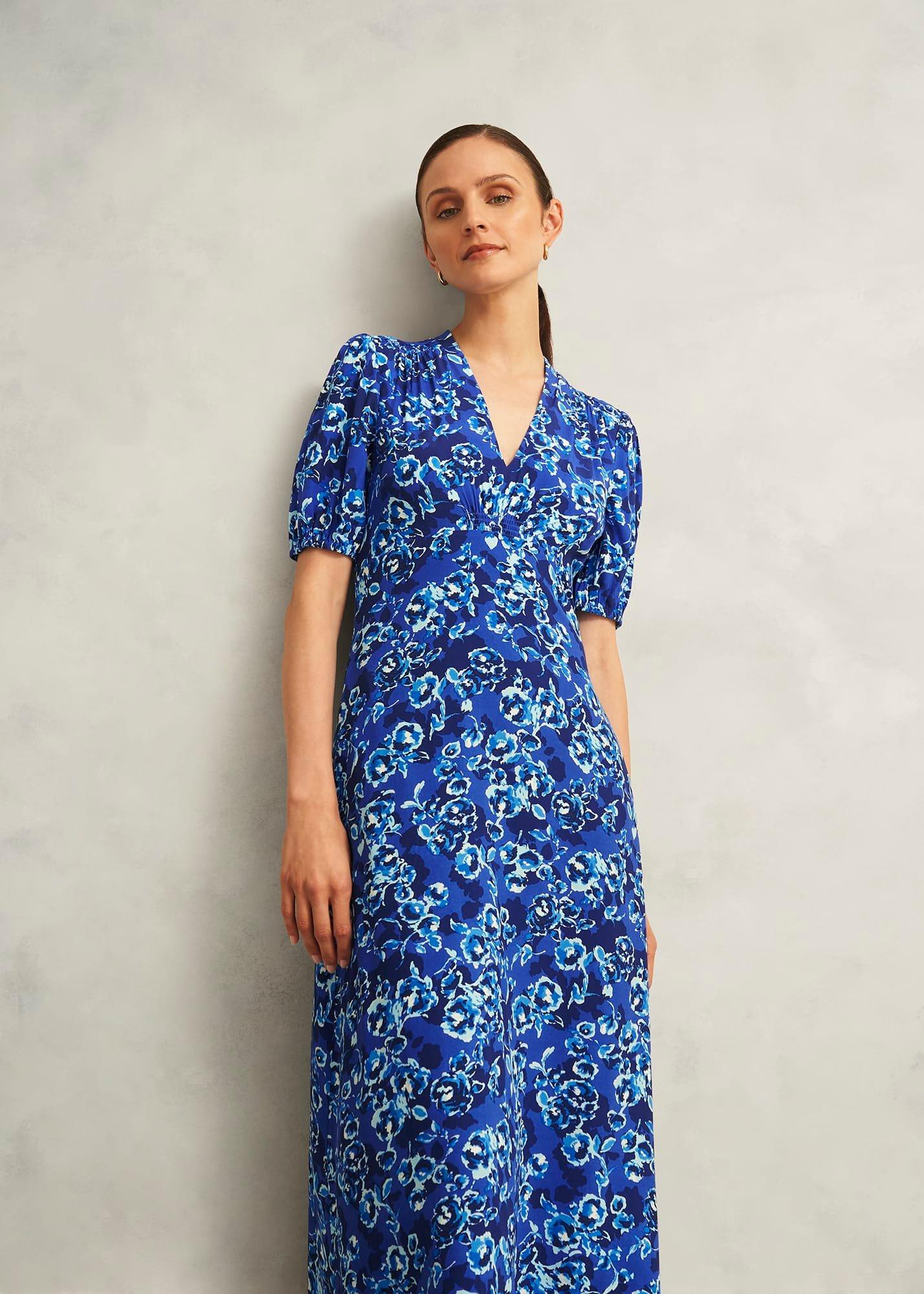 Sidonie Dress, Blue Multi, hi-res