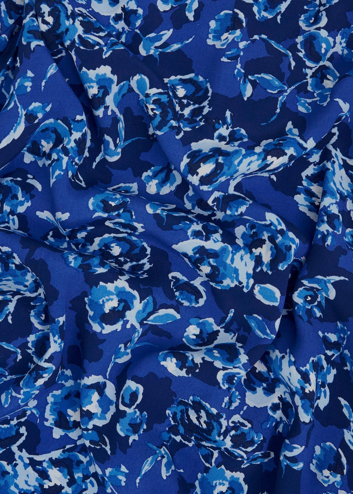 Petite Sidonie Dress, Blue Multi, hi-res