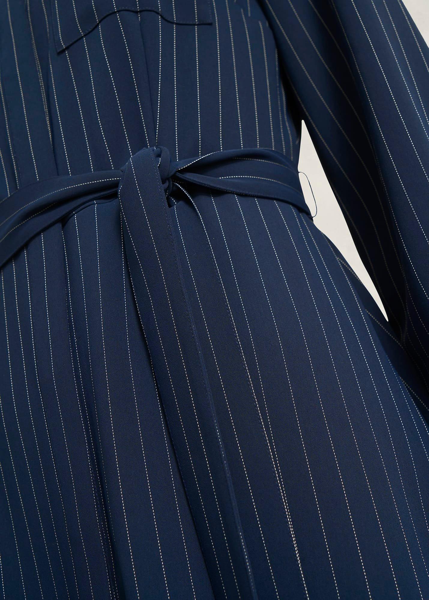 Hadley Shirt Dress, Midnight Ivory, hi-res