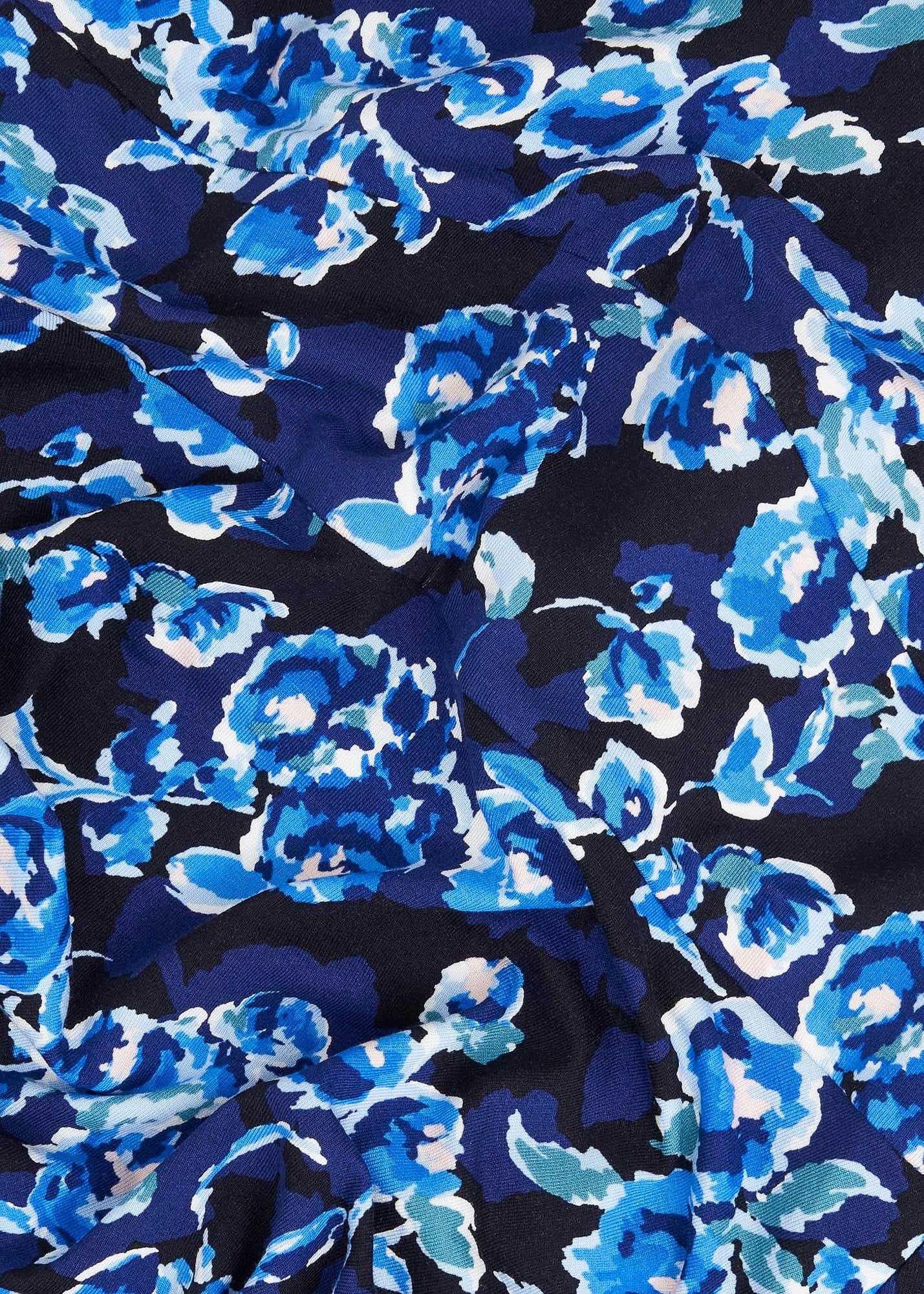 Harper Jersey Dress, Navy Multi, hi-res