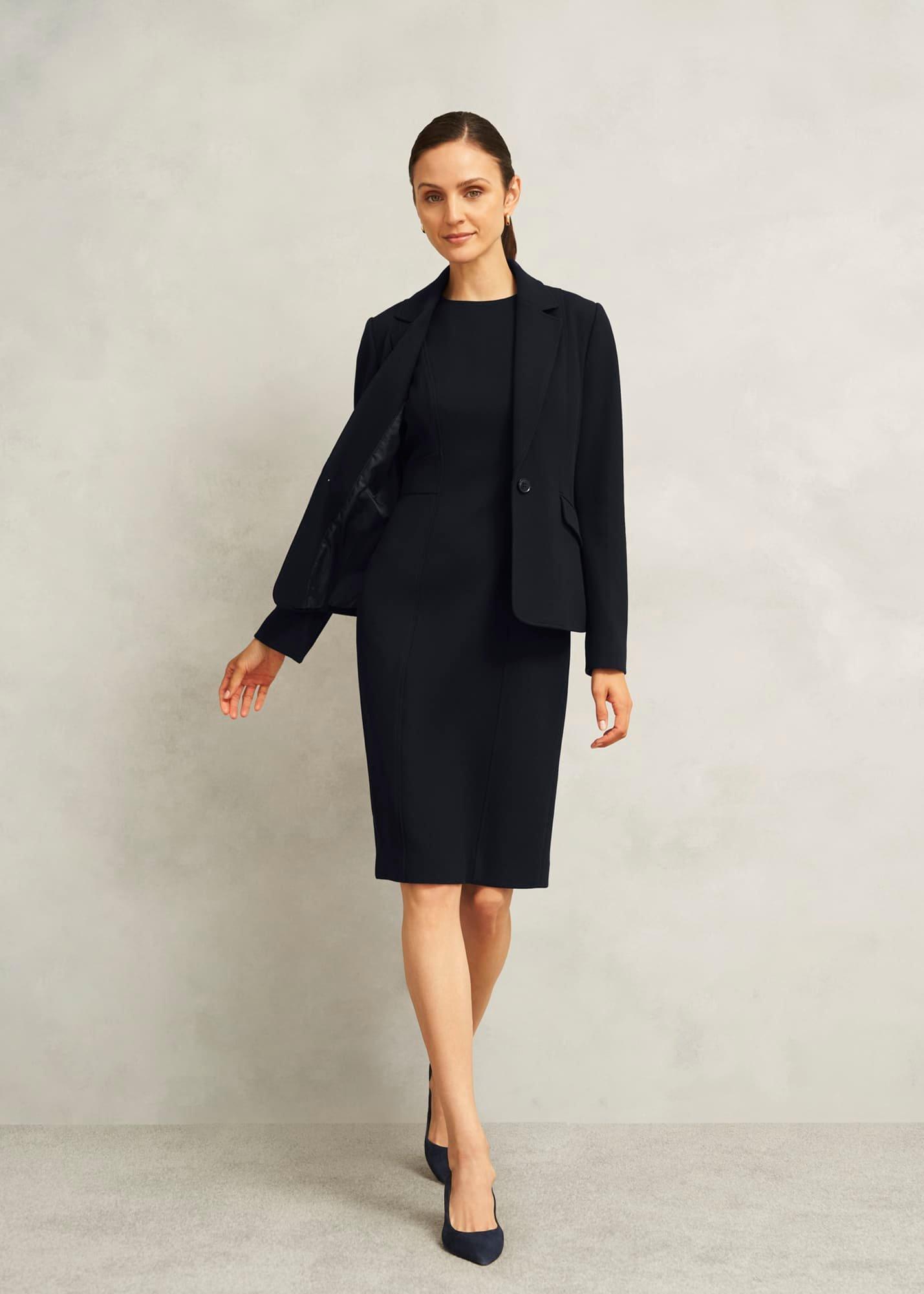 Ivy Dress, Navy, hi-res