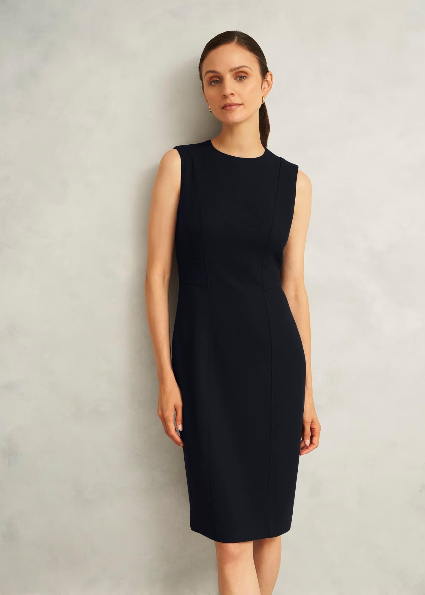 Petite Ivy Dress, Navy, hi-res