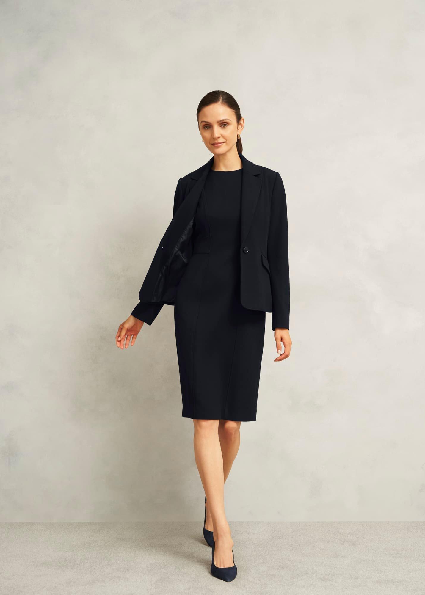 Petite Ivy Dress, Navy, hi-res