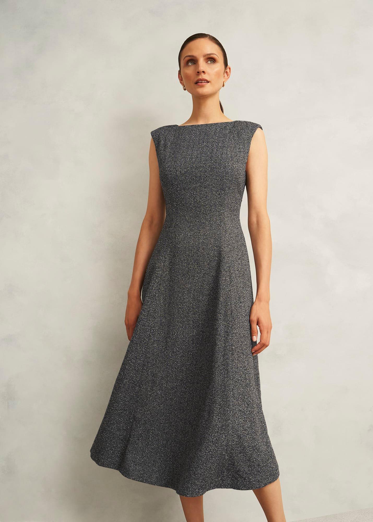 Cherie Dress, Black Camel, hi-res