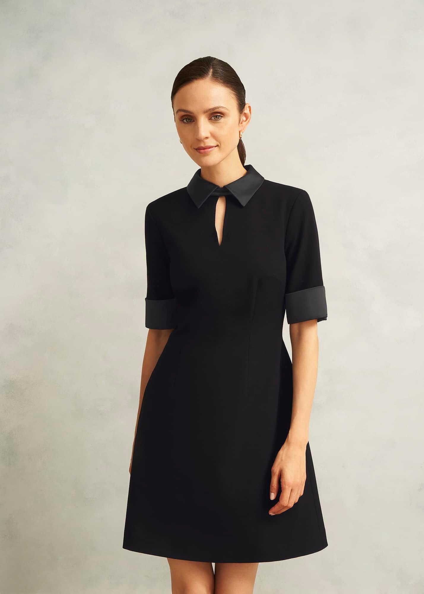Stella Dress, Black, hi-res
