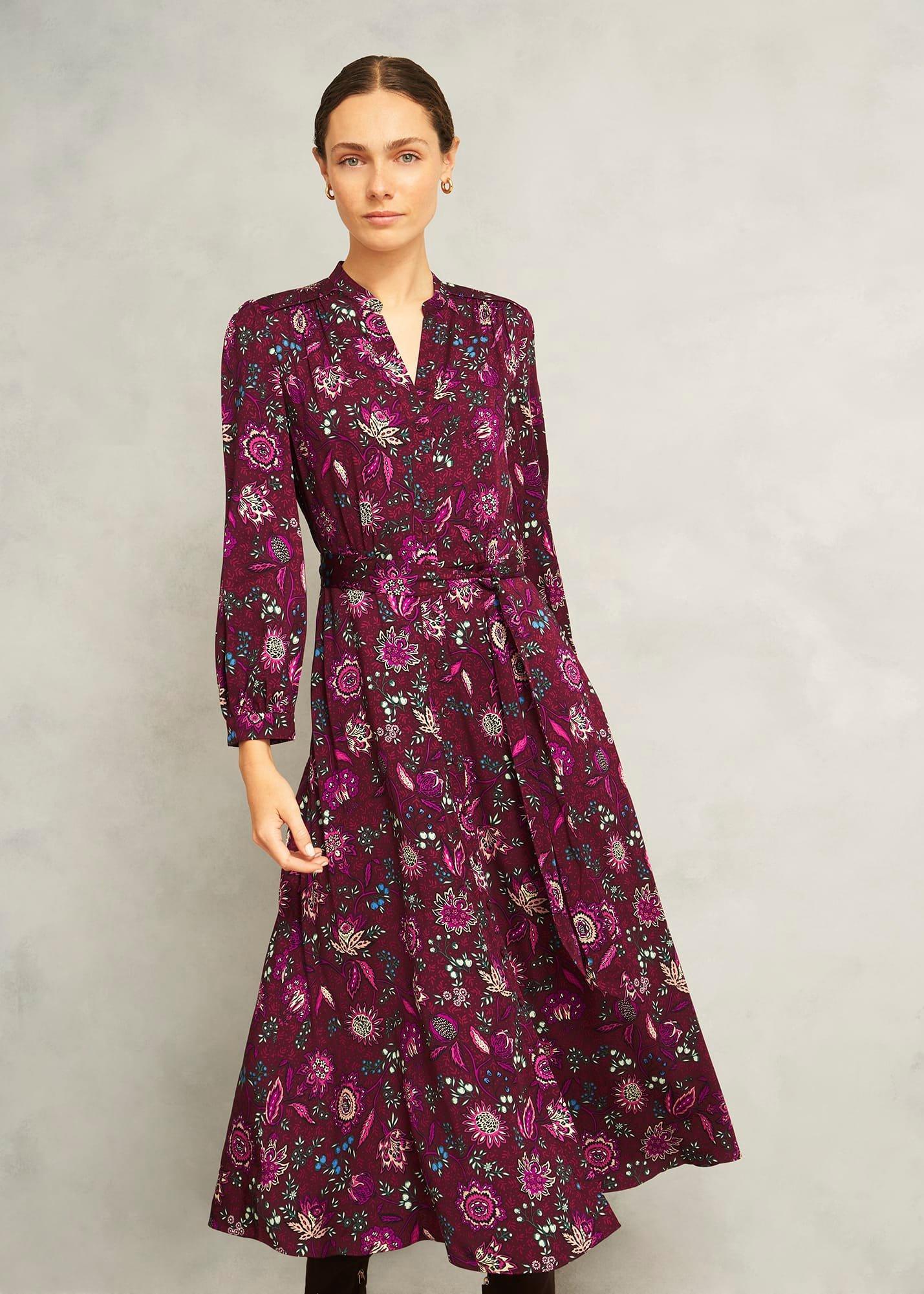 Sofia Dress, Red Multi, hi-res