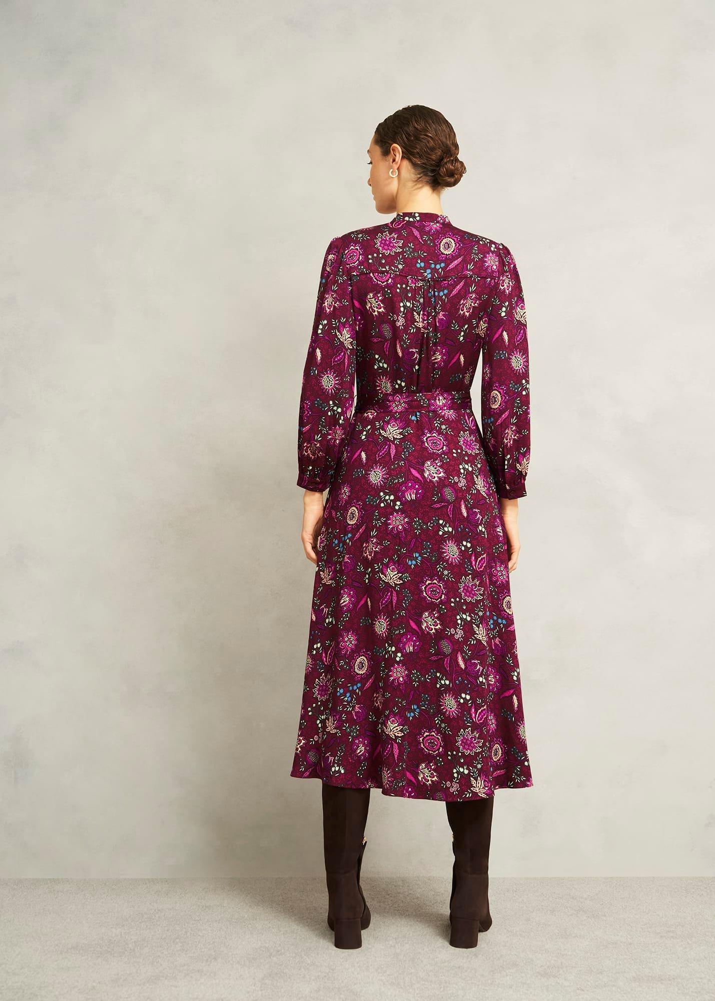 Petite Sofia Dress, Red Multi, hi-res