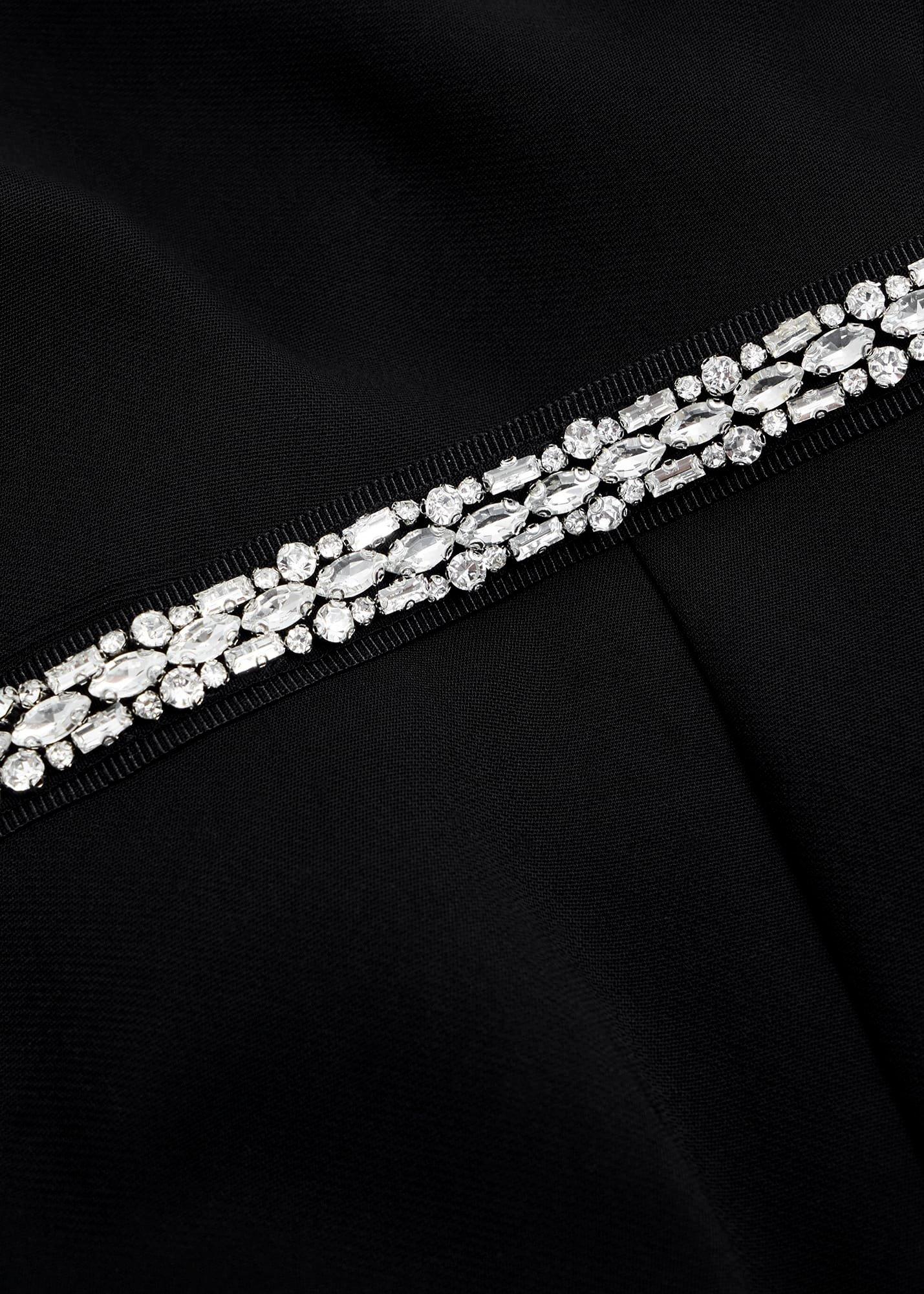 Meryl V Neck Maxi Dress, Black, hi-res