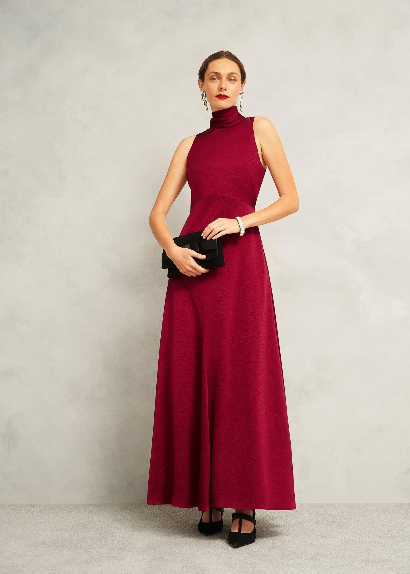 Marilyn Dress, Lipstick Red, hi-res