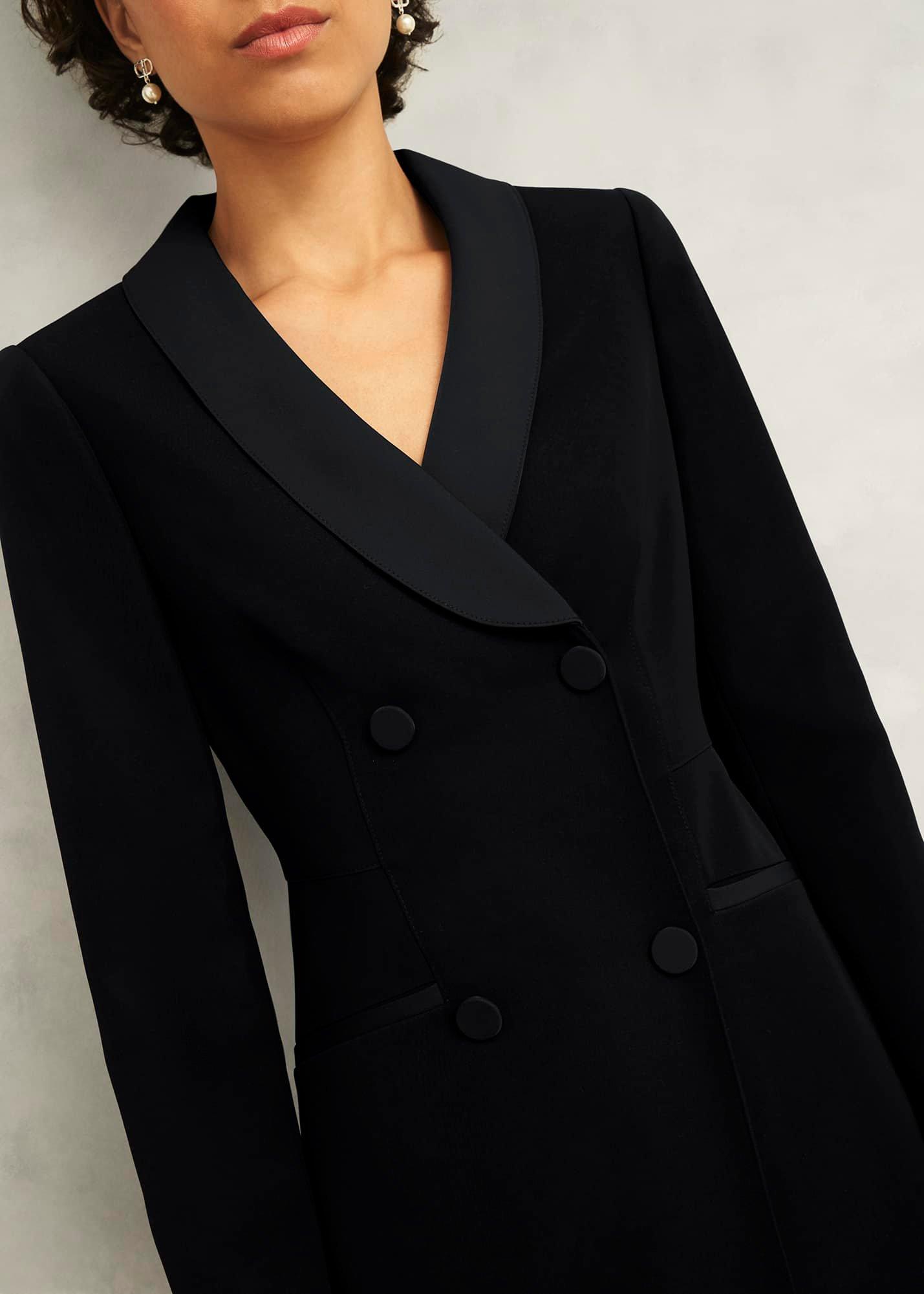 Buckingham Dress, Black, hi-res