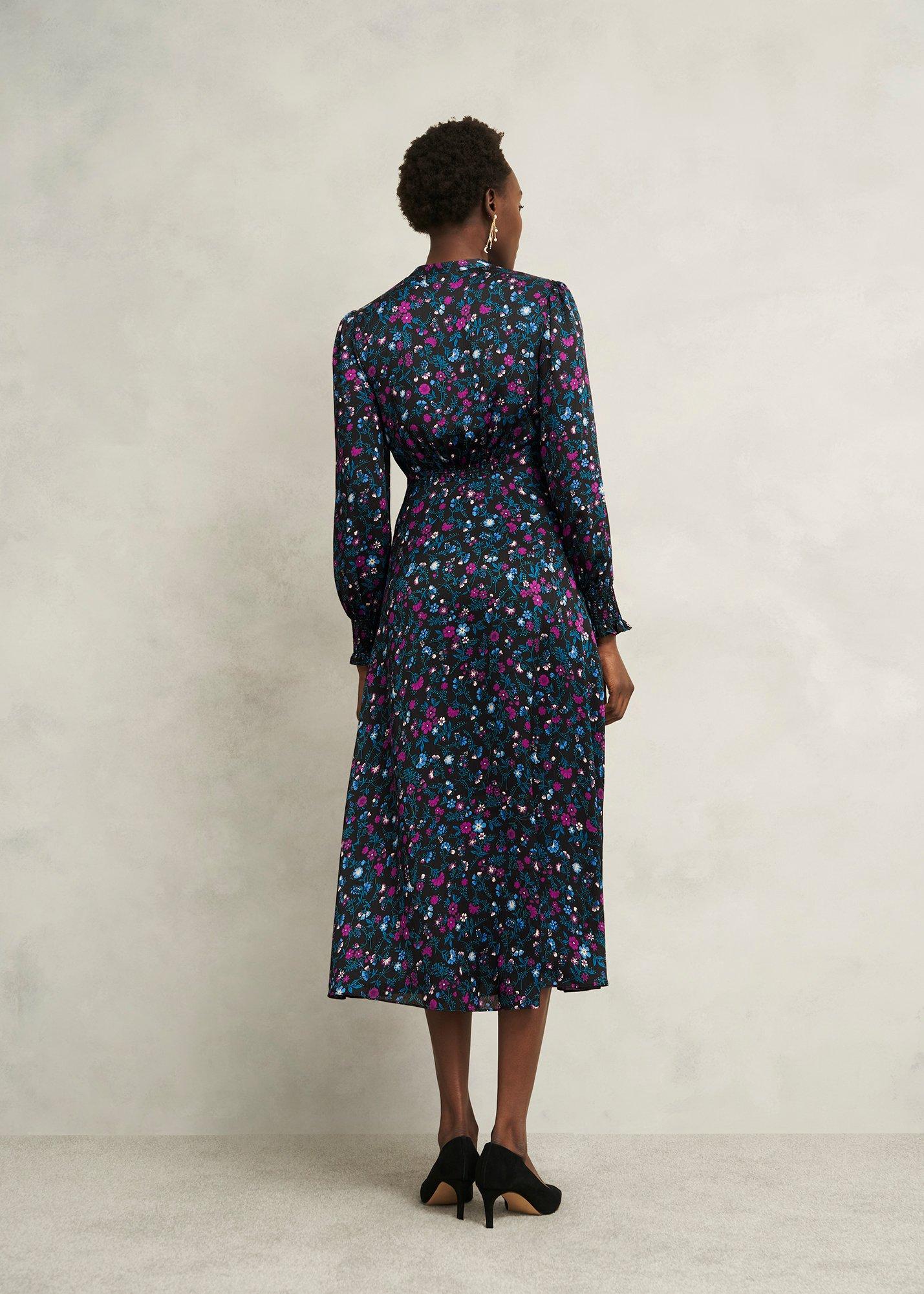 Isabella Dress, Black Multi, hi-res