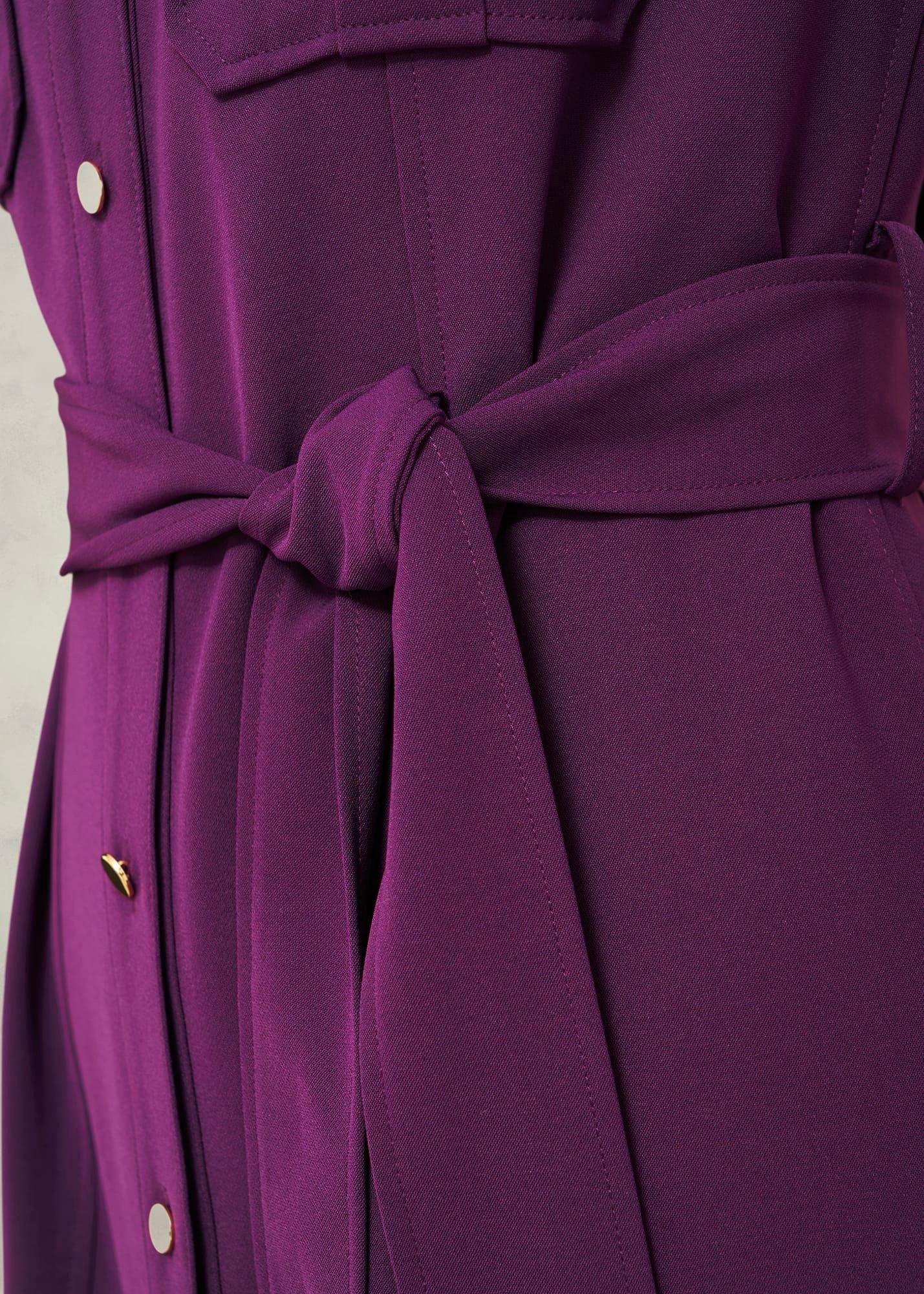 Petite Violet Dress, Vibrant Purple, hi-res