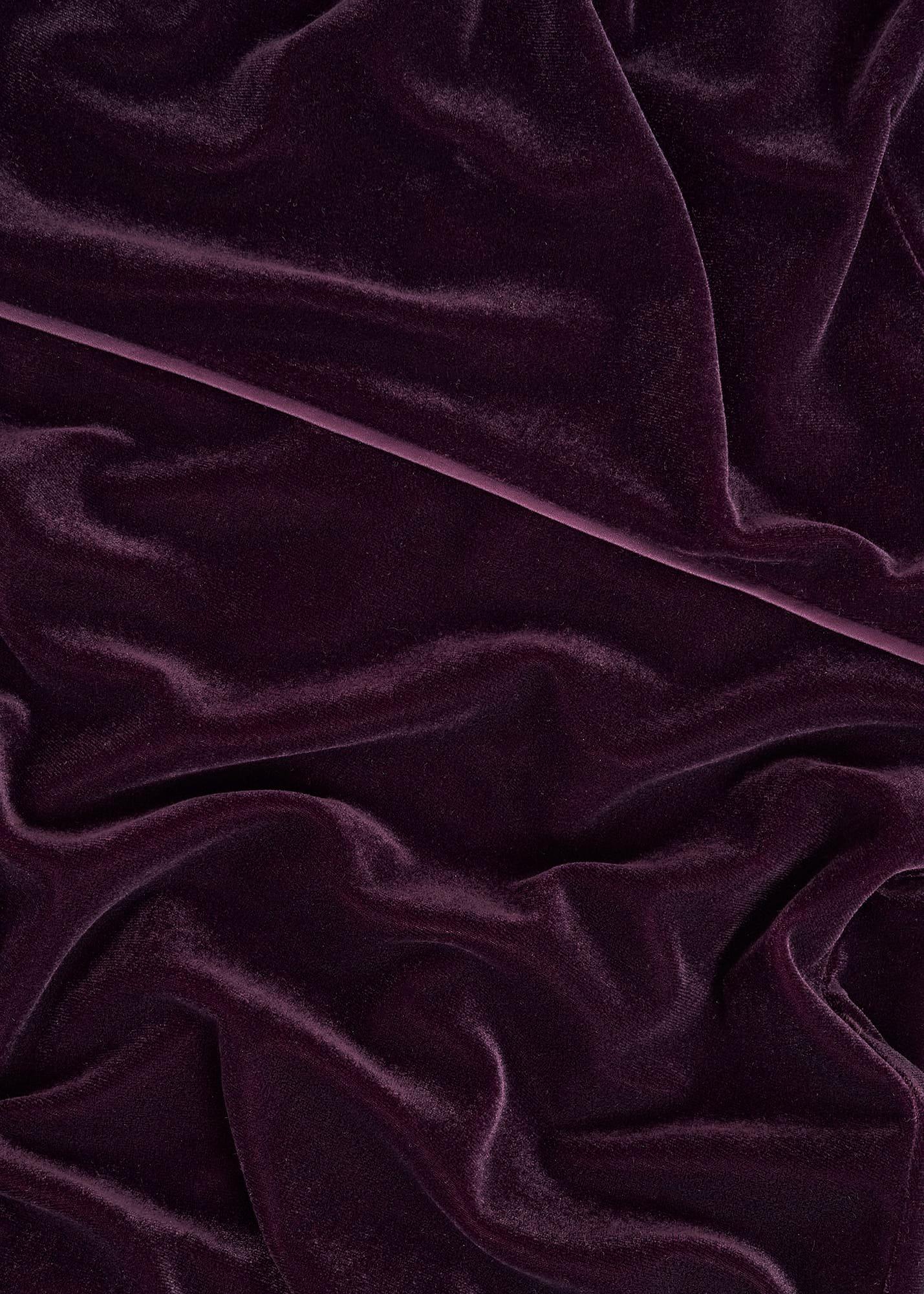 Willow Velvet Dress, Mulberry Purple, hi-res