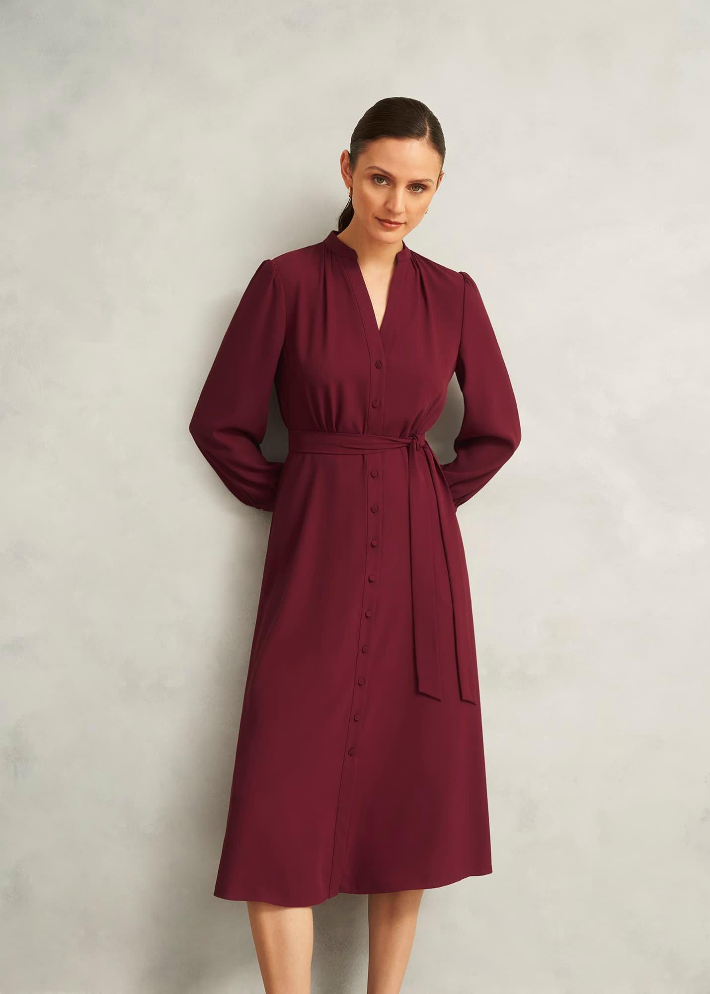 Peony Dress, Beryl Red, hi-res