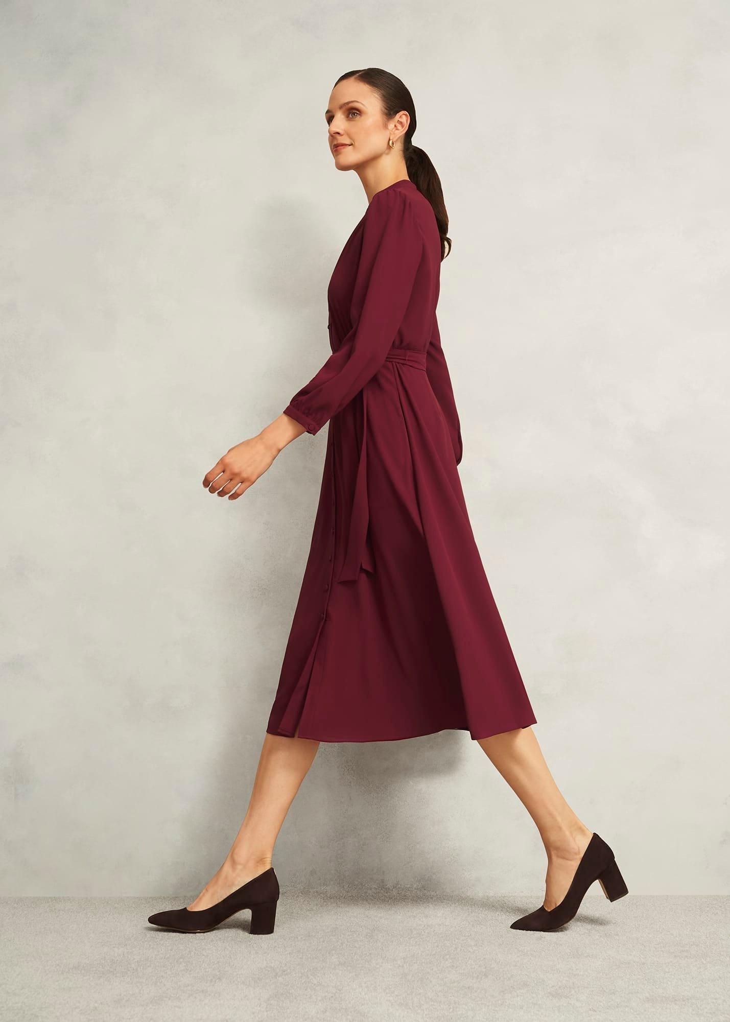 Peony Dress, Beryl Red, hi-res