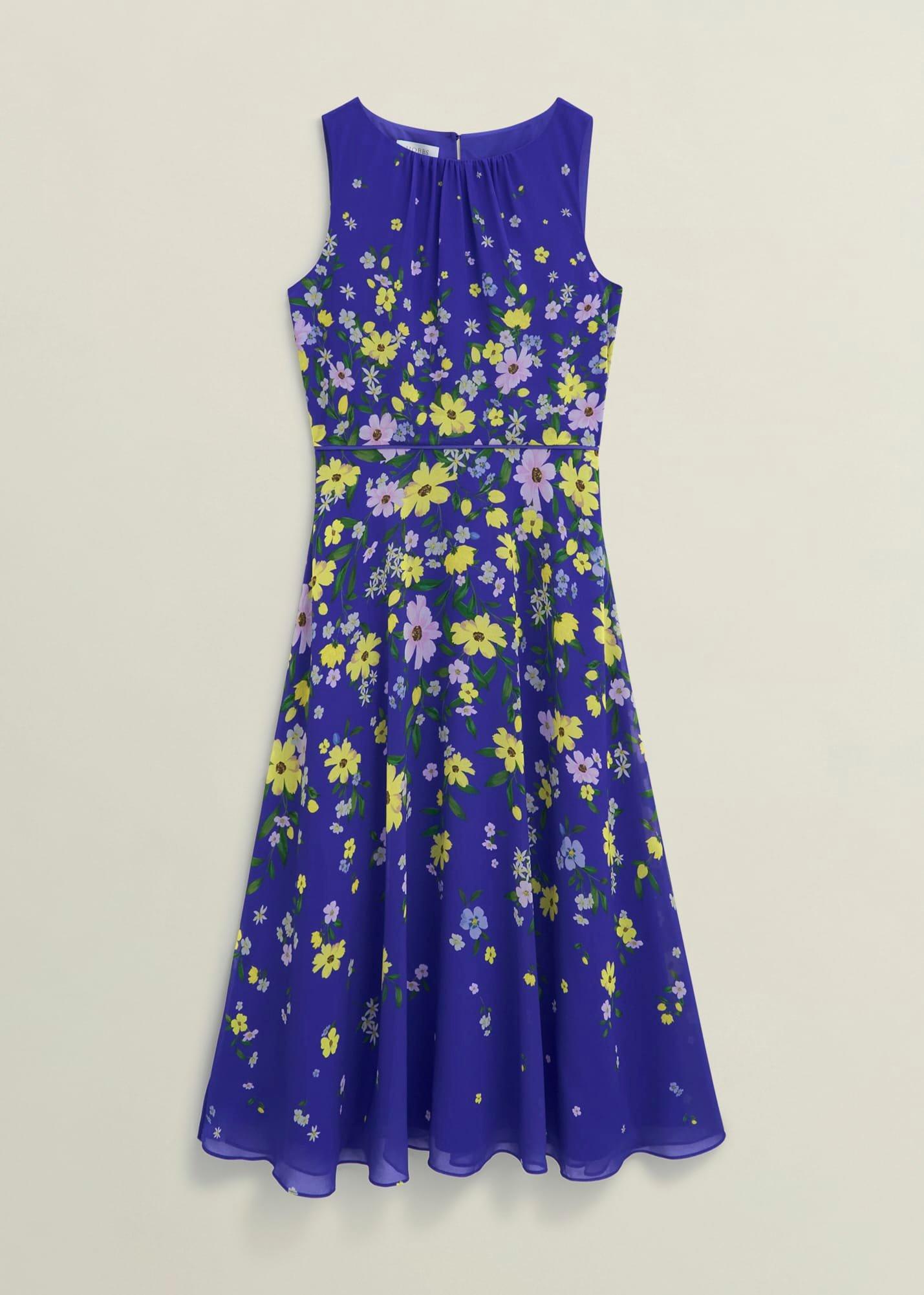 Petite Carly Gathered Neck Dress