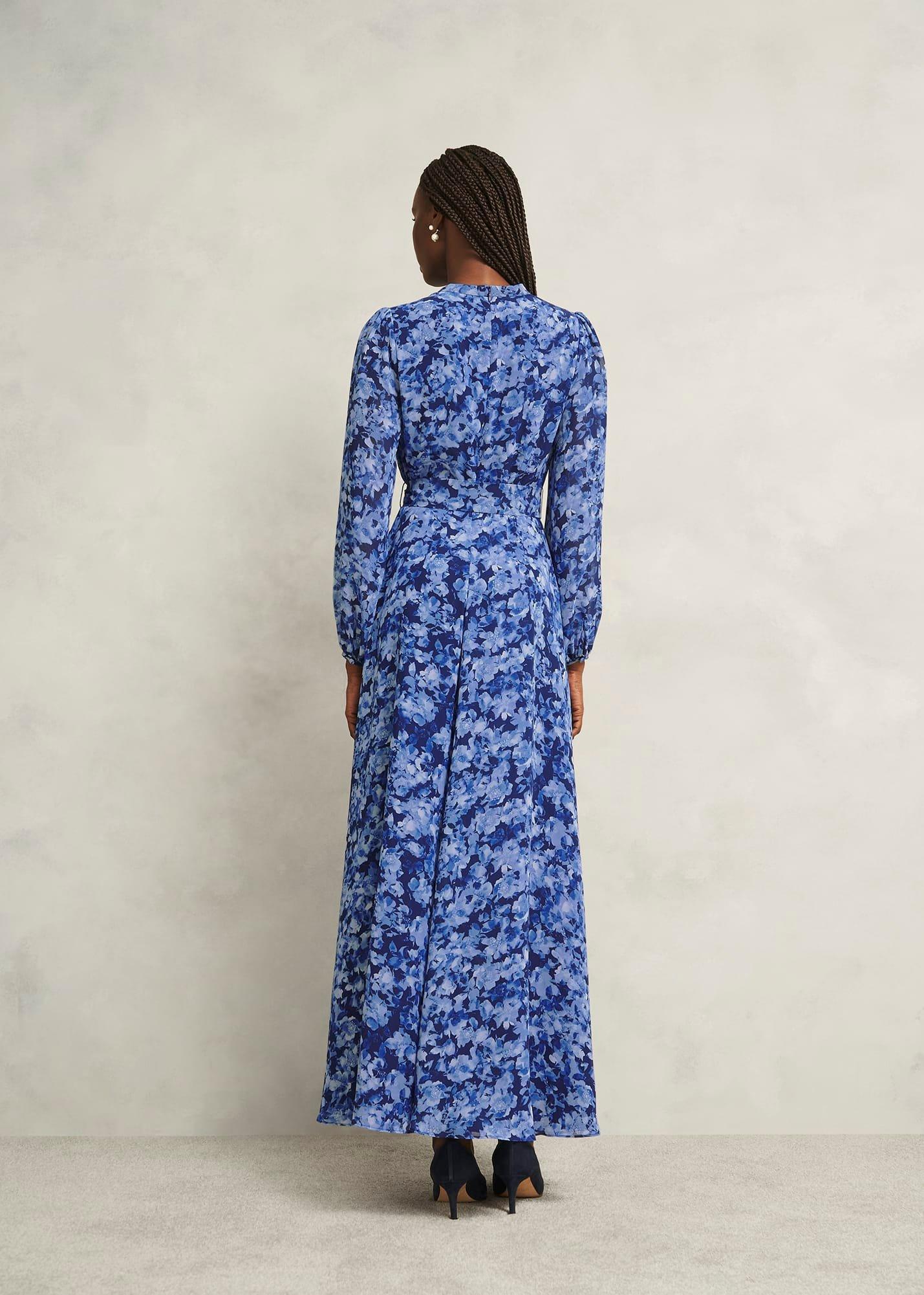 Thea Dress, Blue Multi, hi-res