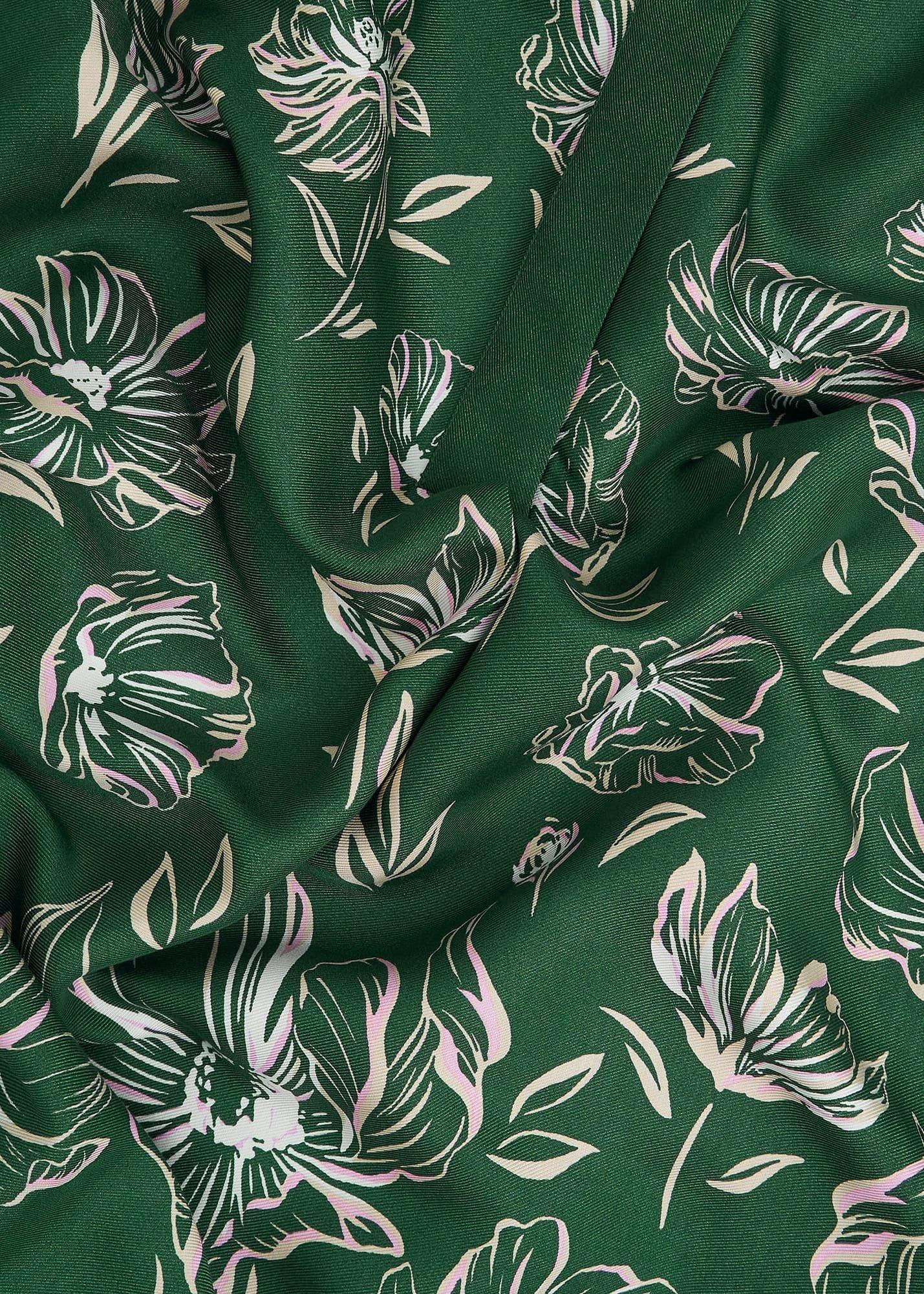 Dark Green Marci Tunic Dress, Green Multi, hi-res