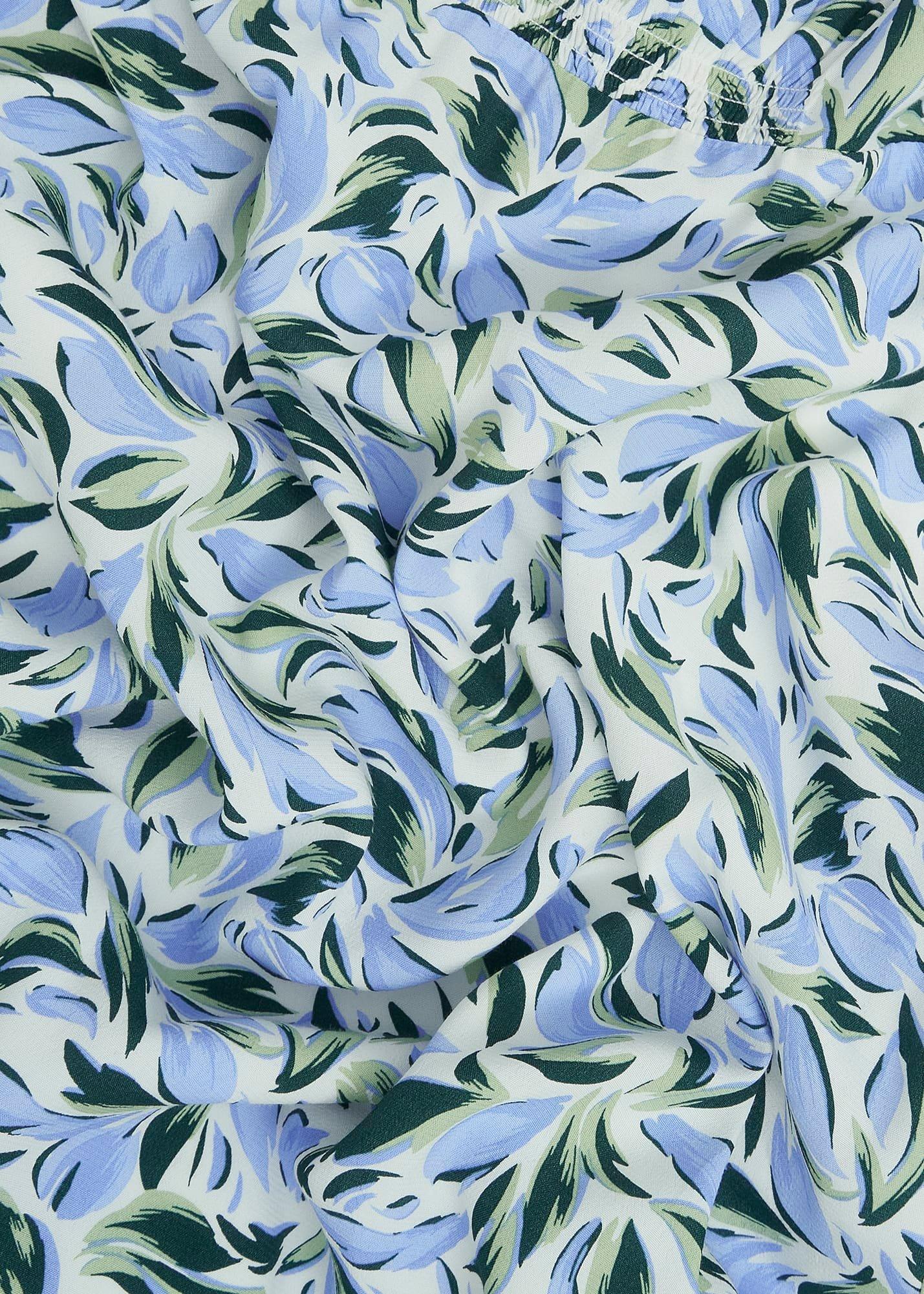 Petite Bonnie Midi Tea dress, Ivory Multi, hi-res