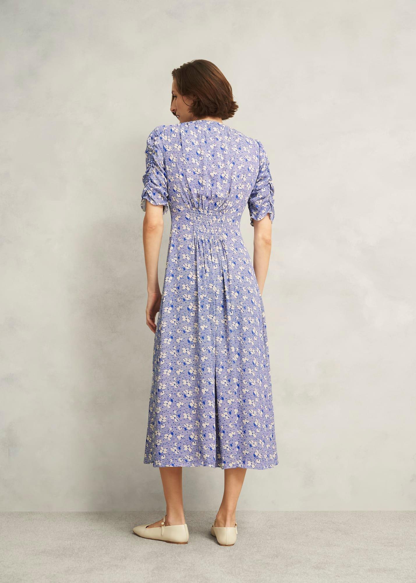 Stowe Tea Dress, Ivory Multi, hi-res