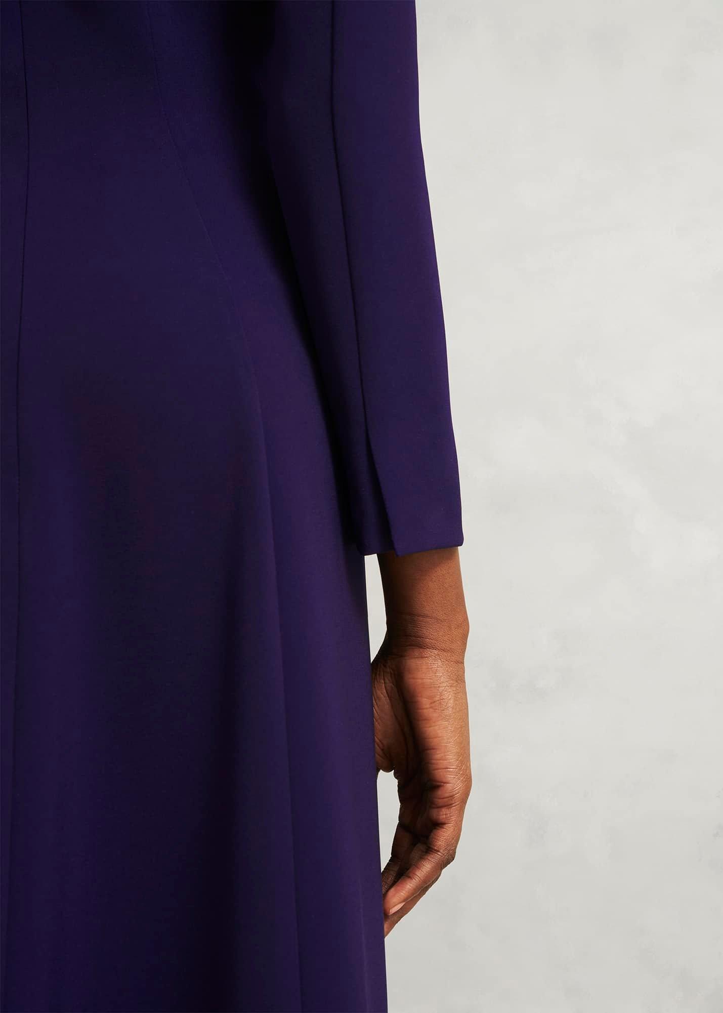 Petite Leonora Dress, Midnight Purple, hi-res