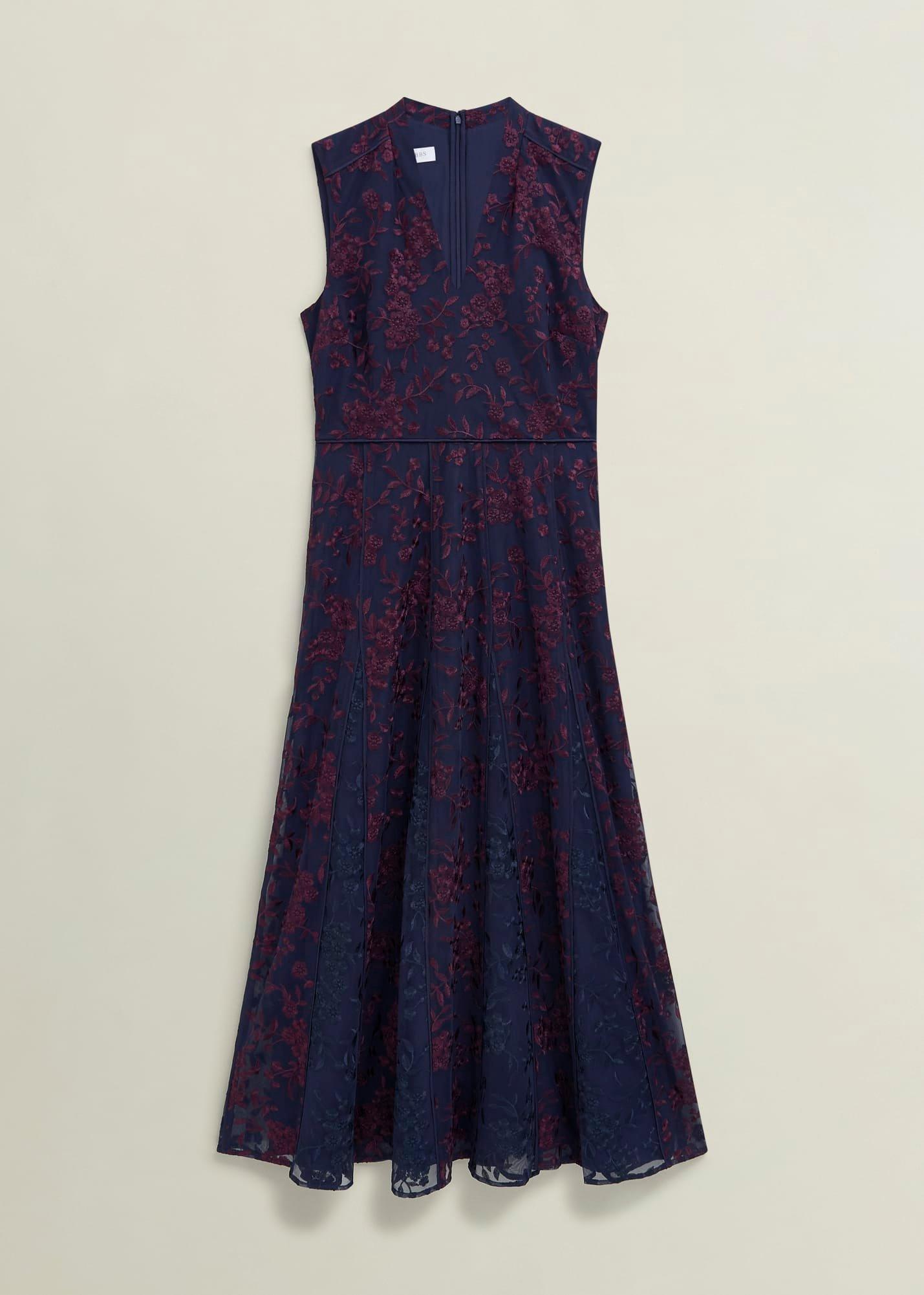 Petite Quin Embroidered Dress